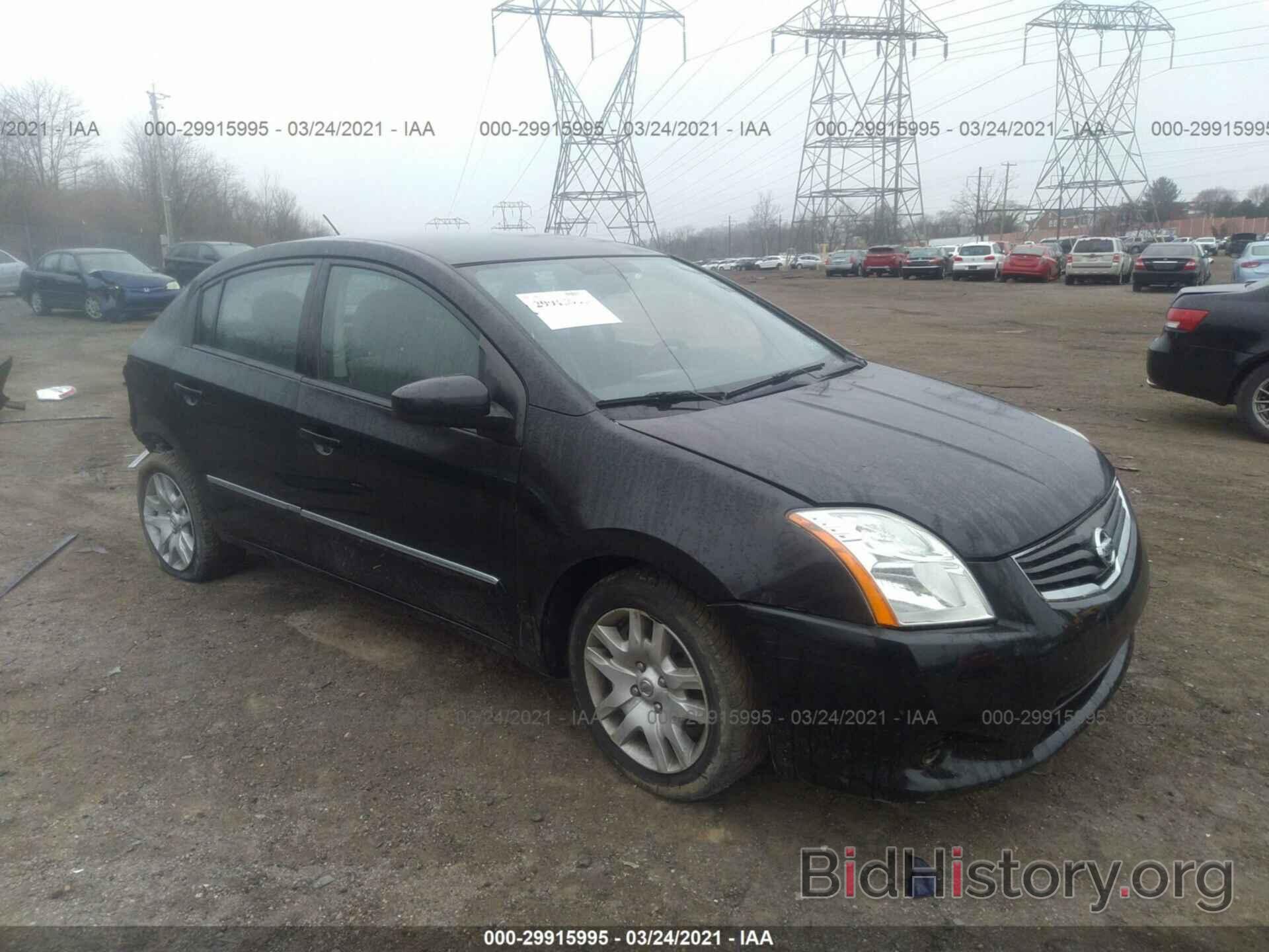 Photo 3N1AB6APXCL688533 - NISSAN SENTRA 2012