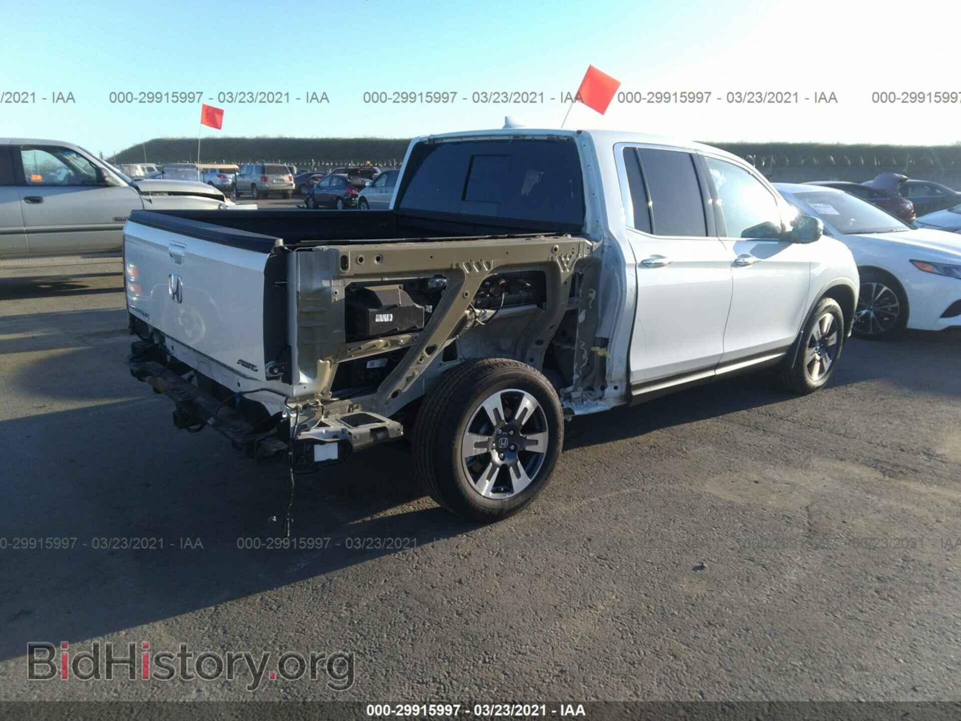 2019 HONDA RIDGELINE - VIN: 5FPYK3F78KB039059 - Фото 4