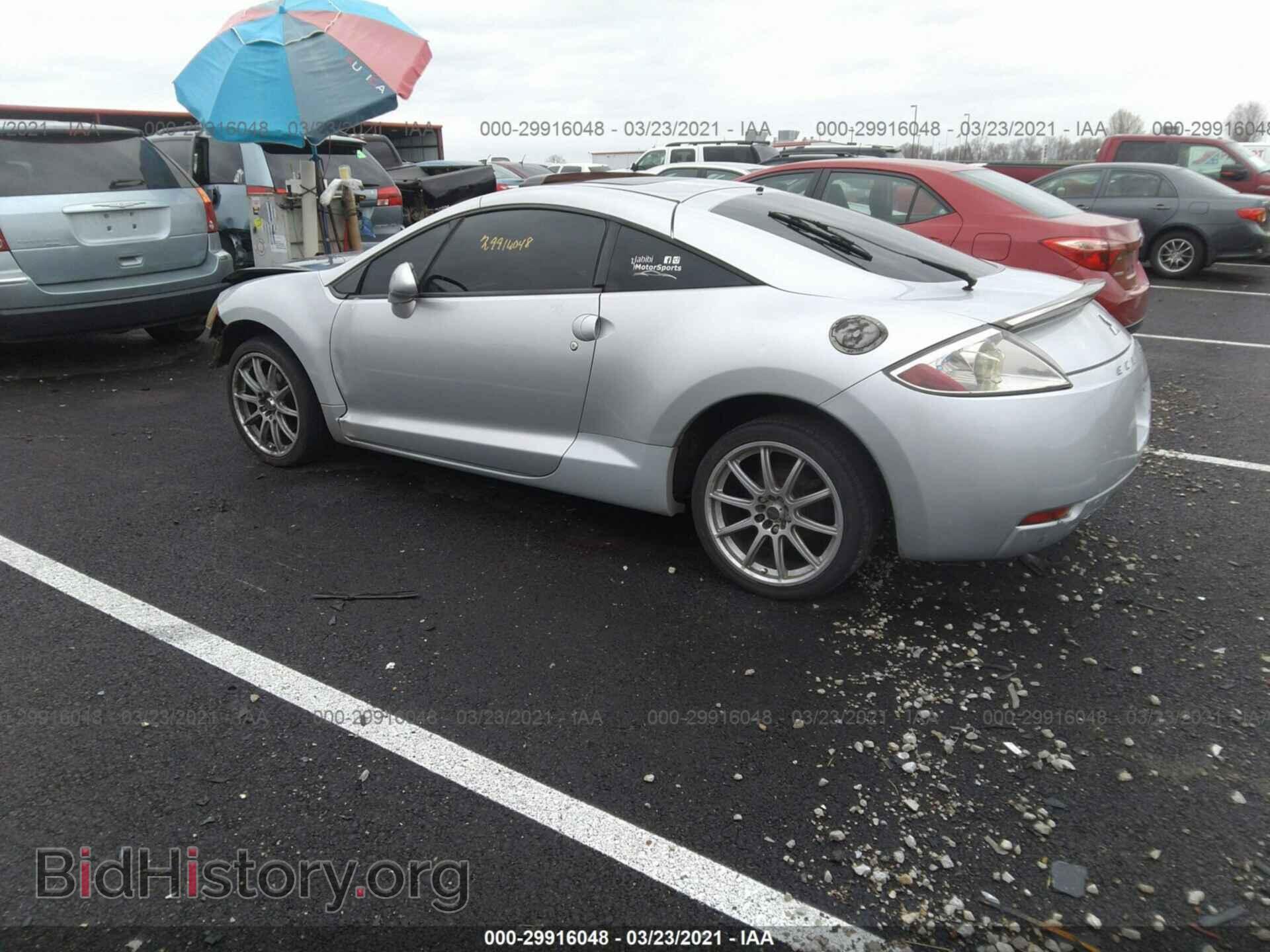 2007 MITSUBISHI ECLIPSE - VIN: 4A3AK24F47E014082 - Фото 3
