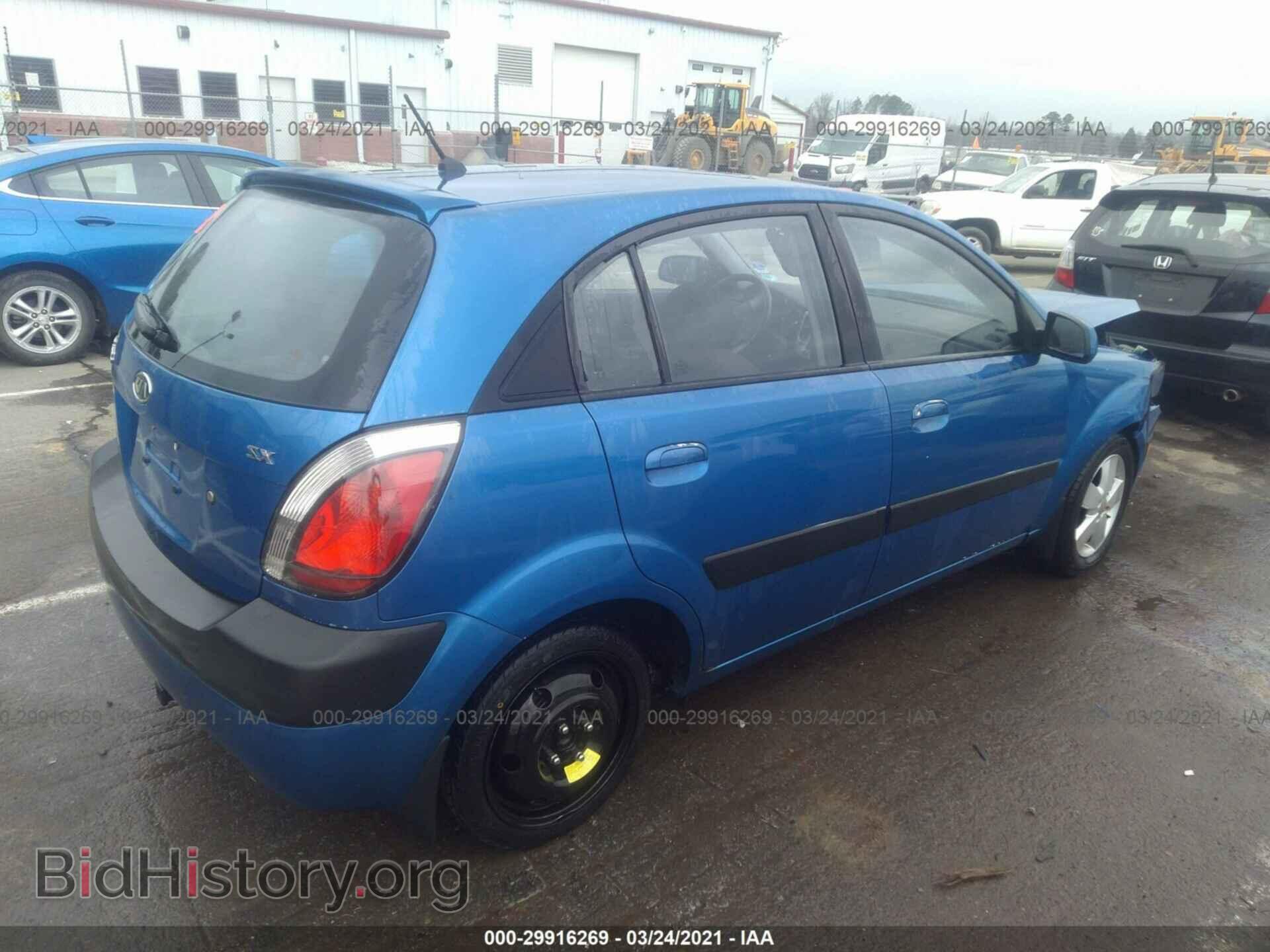 2007 KIA RIO5 - VIN: KNADE163076292814 - Фото 4