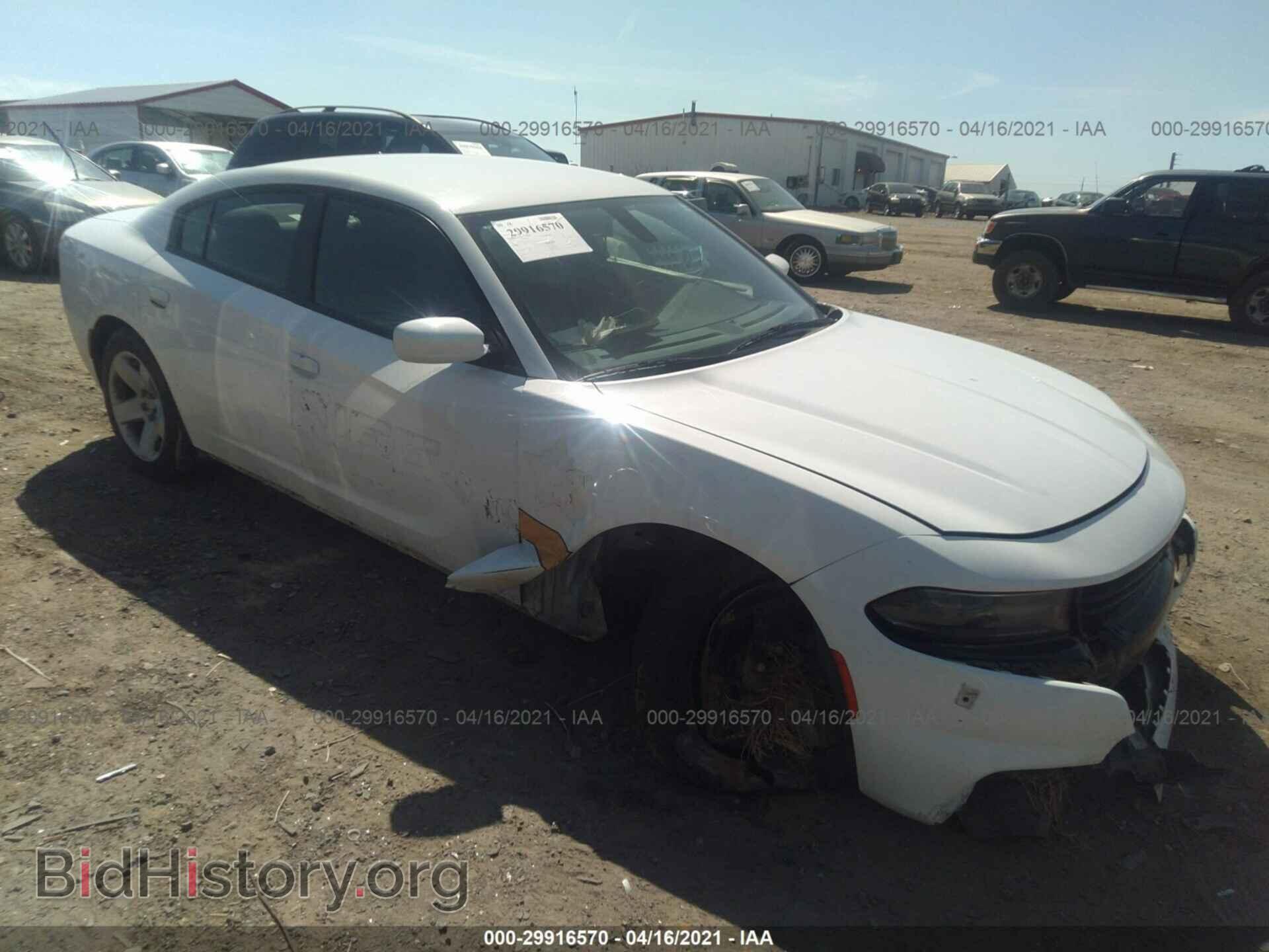 Фотография 2C3CDXAT4GH325151 - DODGE CHARGER 2016