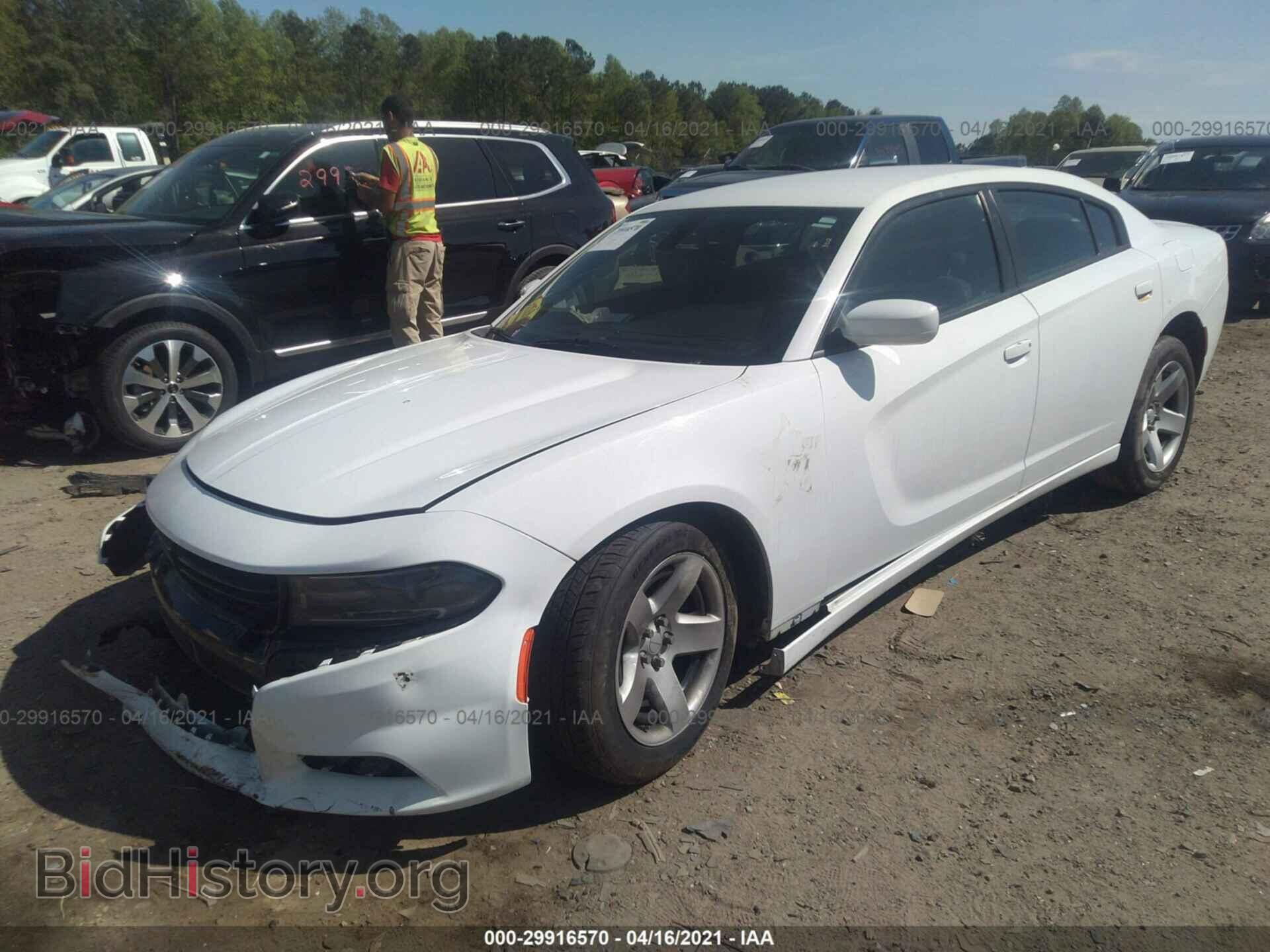 2016 DODGE CHARGER - VIN: 2C3CDXAT4GH325151 - Фото 2