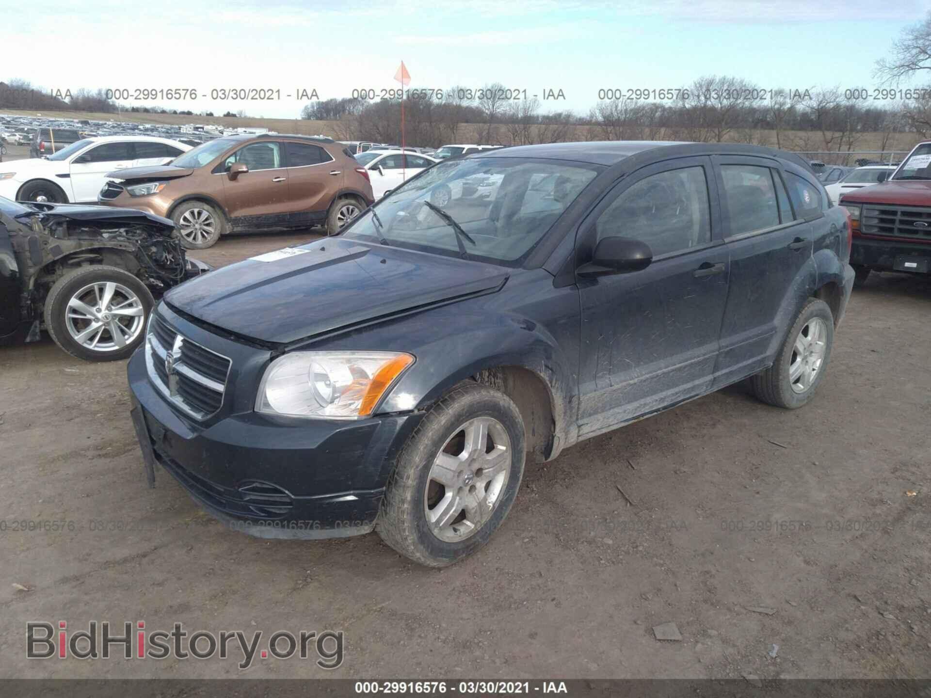 2007 DODGE CALIBER - VIN: 1B3HB48B57D347774 - Фото 2
