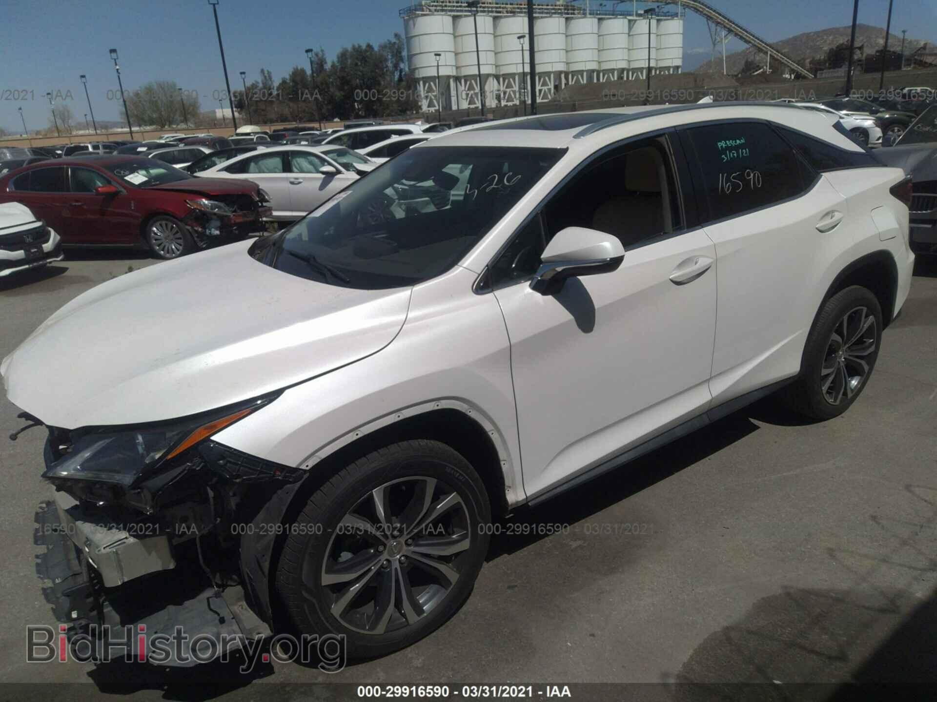 2017 LEXUS RX - VIN: 2T2ZZMCA1HC051822 - Фото 2