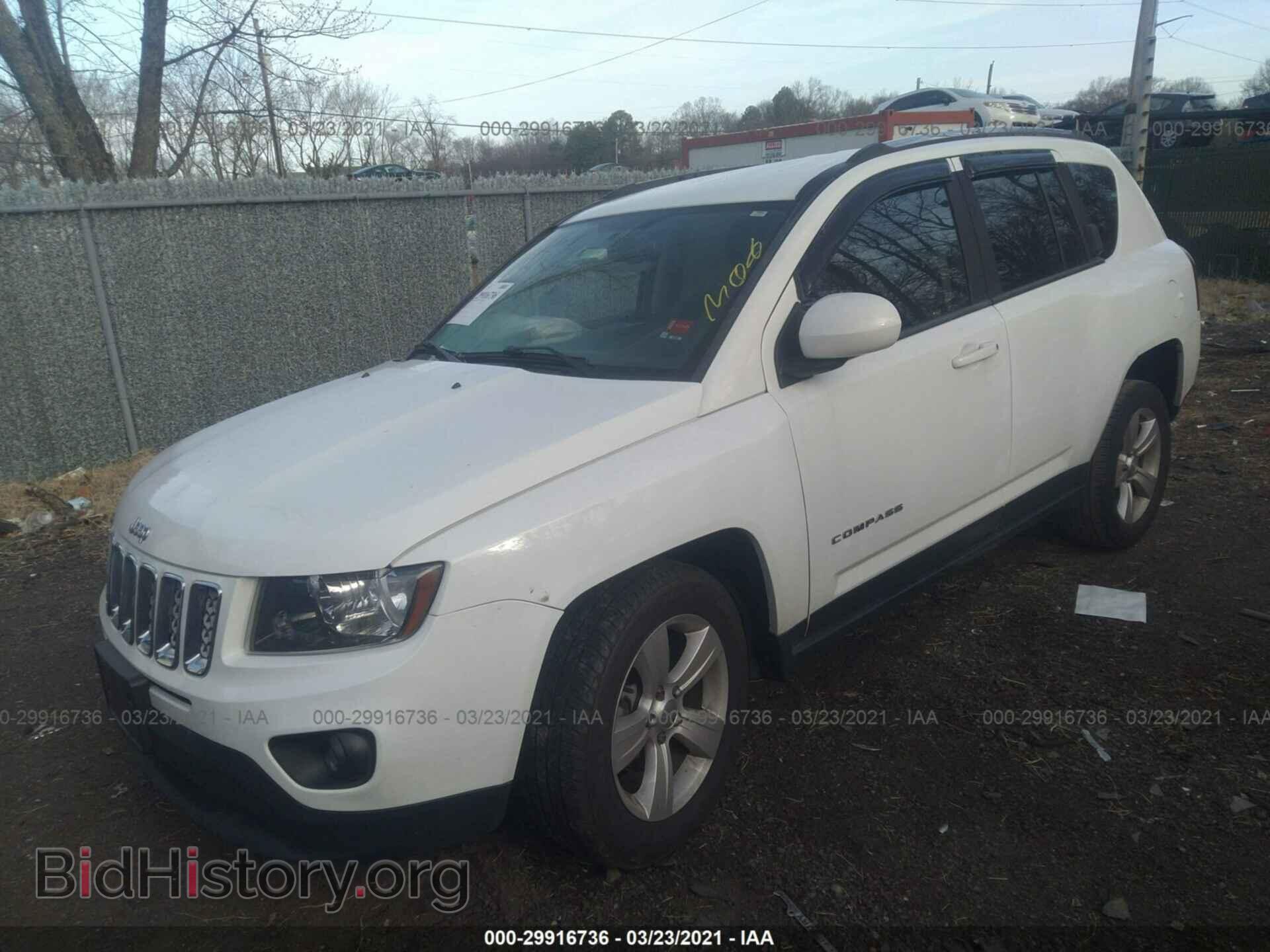2015 JEEP COMPASS - VIN: 1C4NJDEB7FD106578 - Фото 2