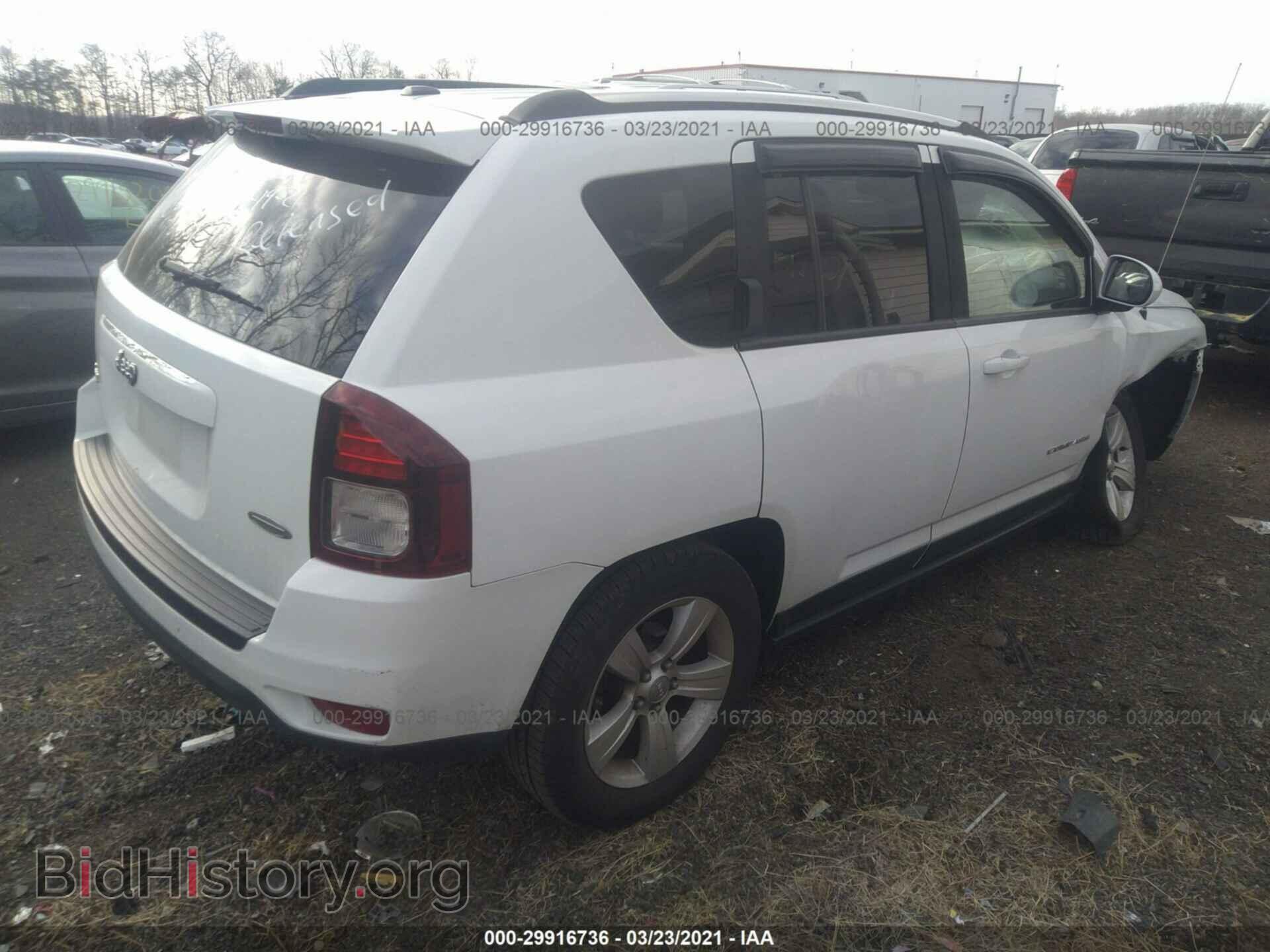 2015 JEEP COMPASS - VIN: 1C4NJDEB7FD106578 - Фото 4