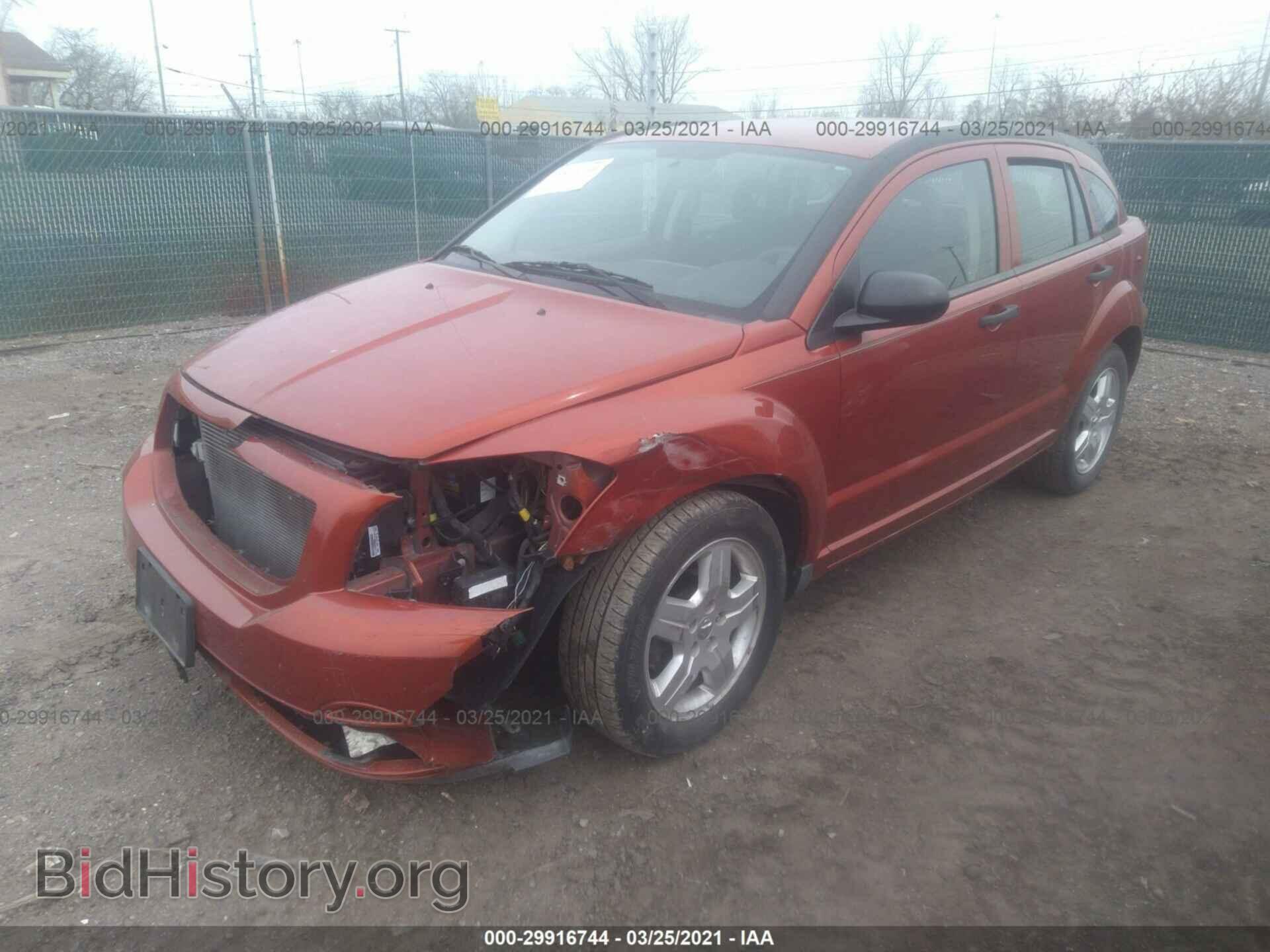 2008 DODGE CALIBER - VIN: 1B3HB28B98D777961 - Фото 2