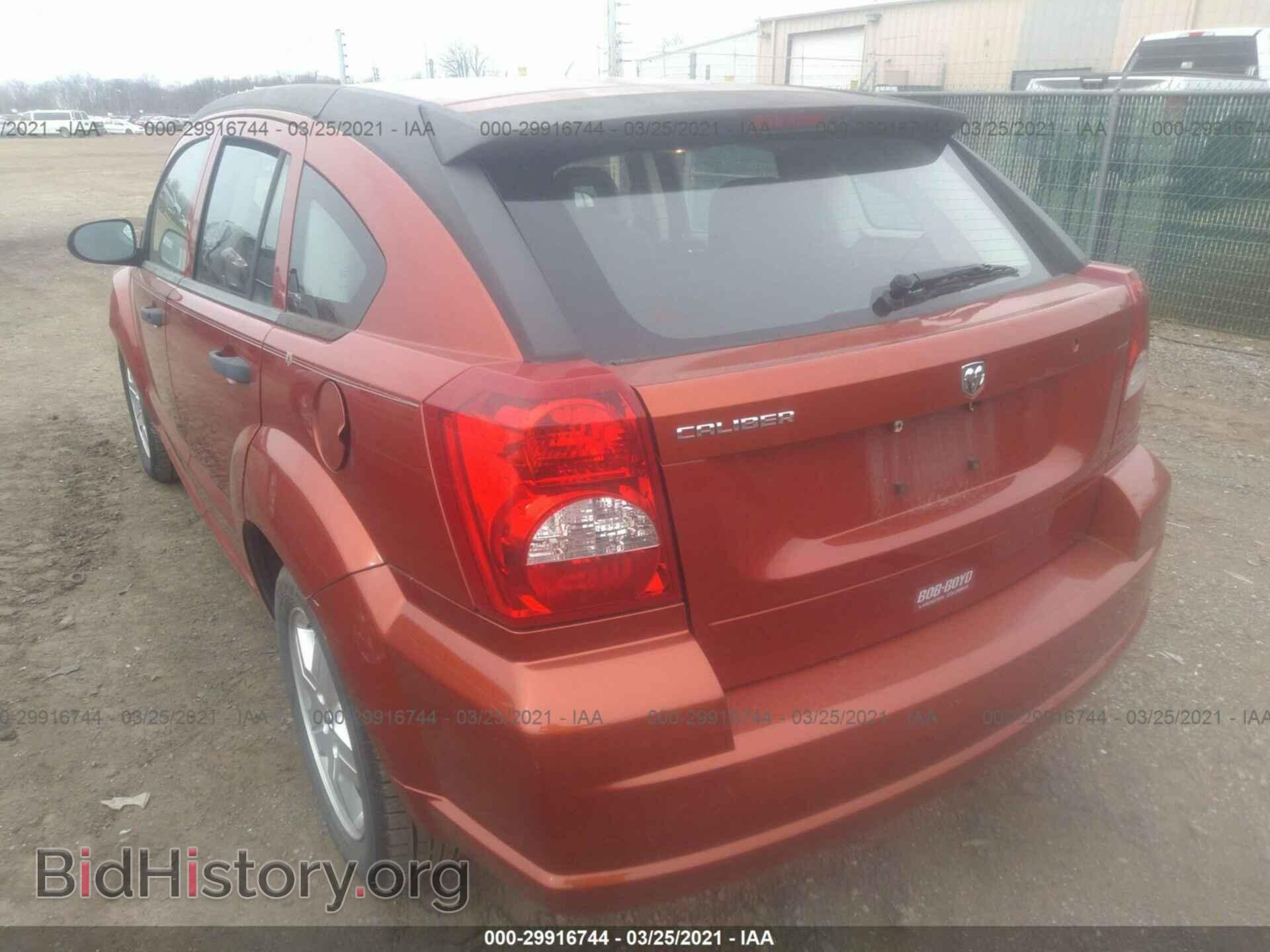 2008 DODGE CALIBER - VIN: 1B3HB28B98D777961 - Фото 3