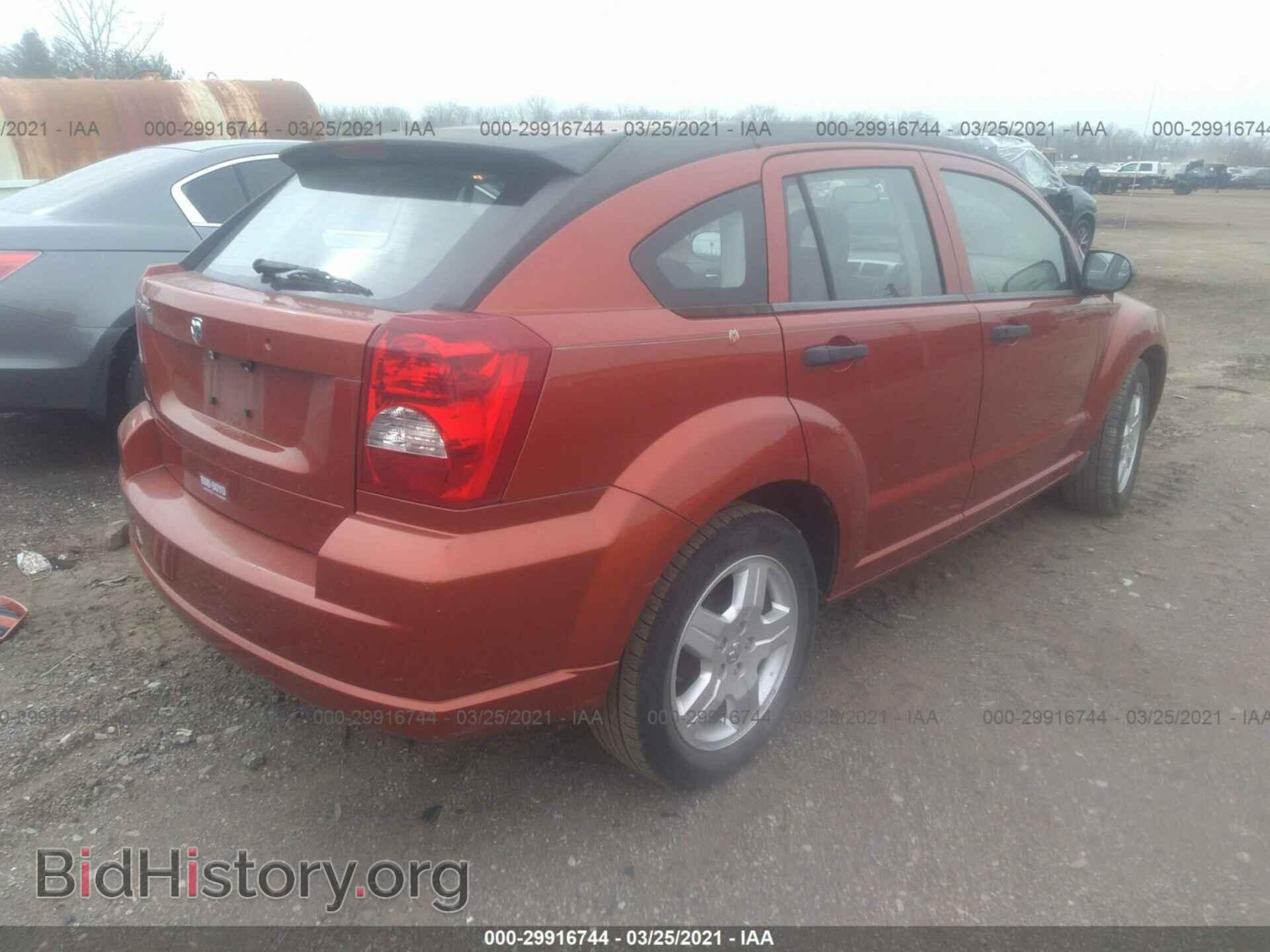2008 DODGE CALIBER - VIN: 1B3HB28B98D777961 - Фото 4