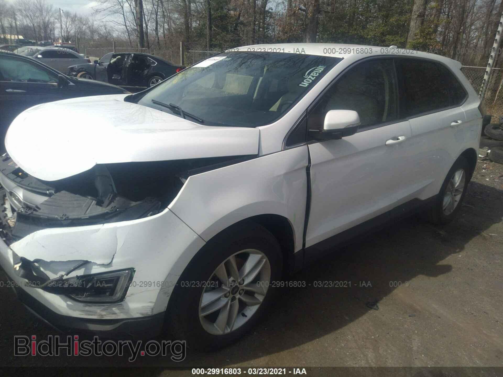 2016 FORD EDGE - VIN: 2FMPK3J93GBC21698 - Фото 2