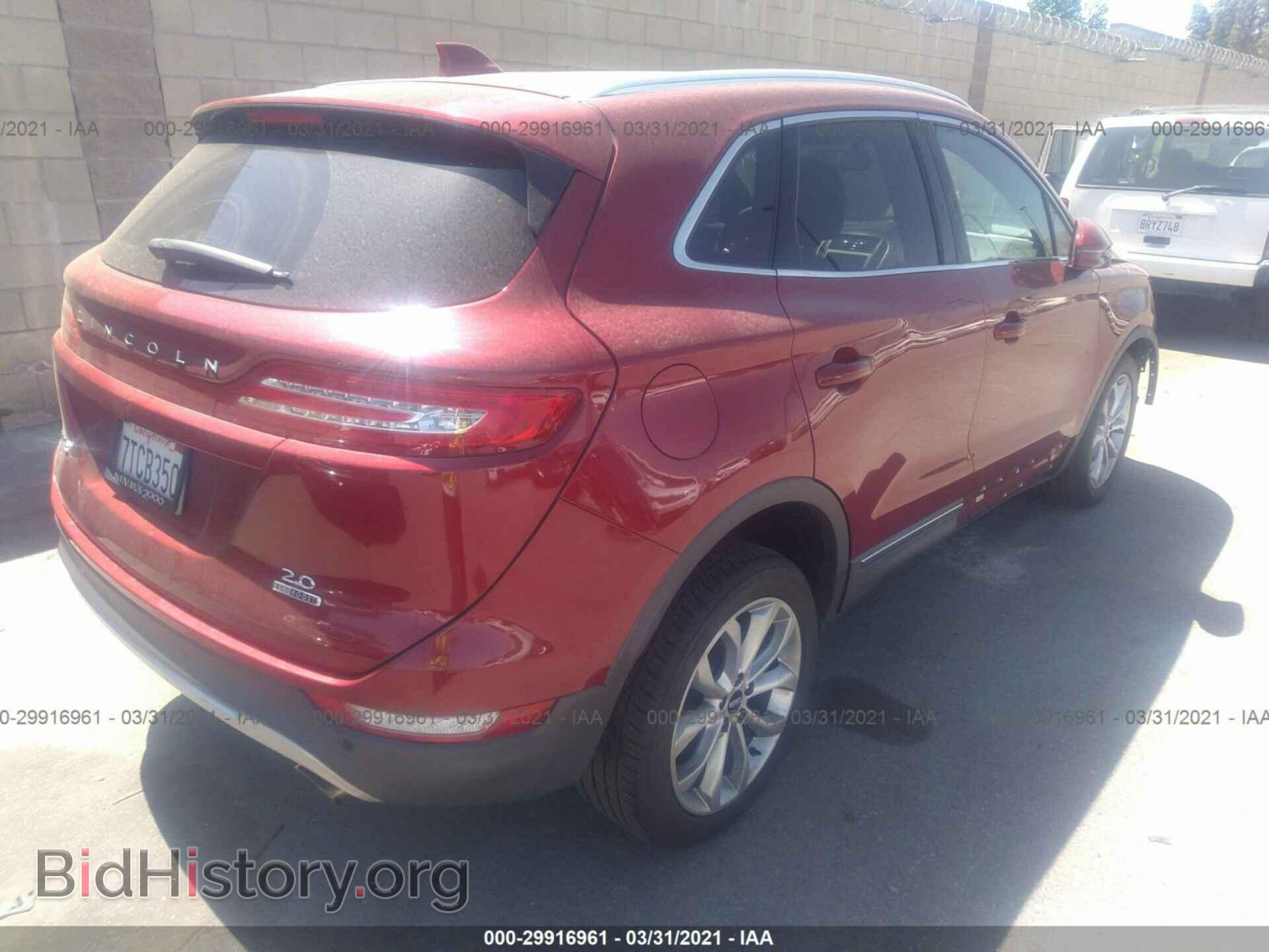 2016 LINCOLN MKC - VIN: 5LMCJ2C91GUJ24497 - Photo 4