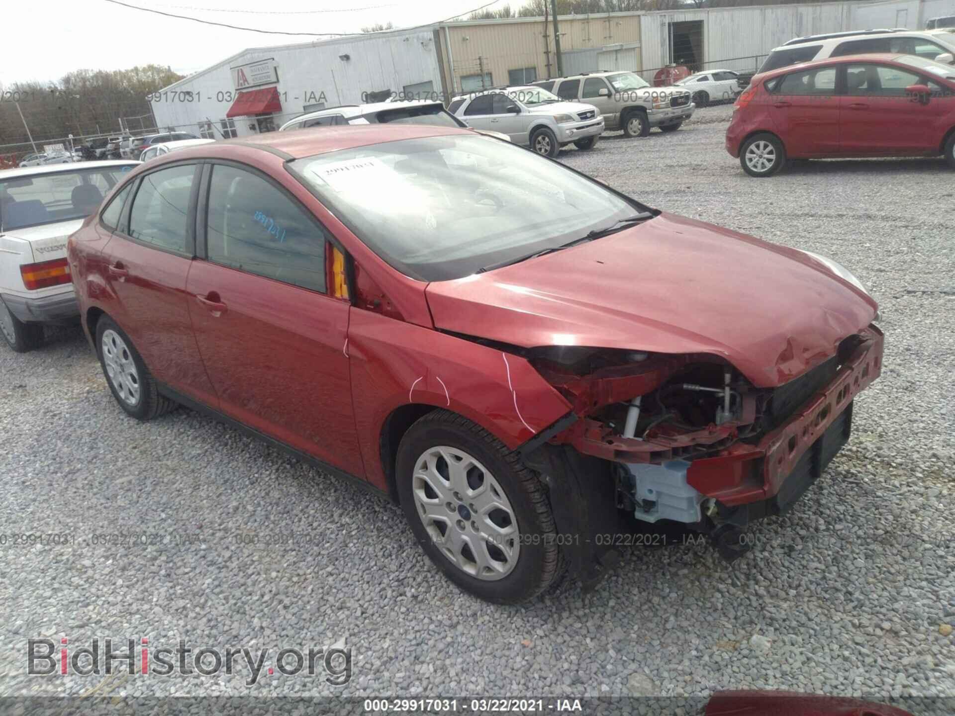 Photo 1FAHP3F27CL433087 - FORD FOCUS 2012