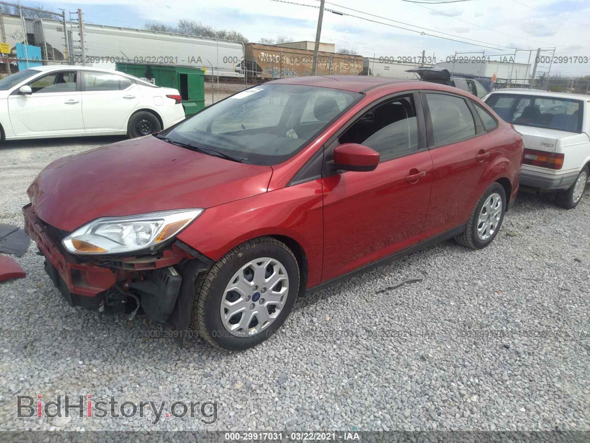 2012 FORD FOCUS - VIN: 1FAHP3F27CL433087 - Фото 2