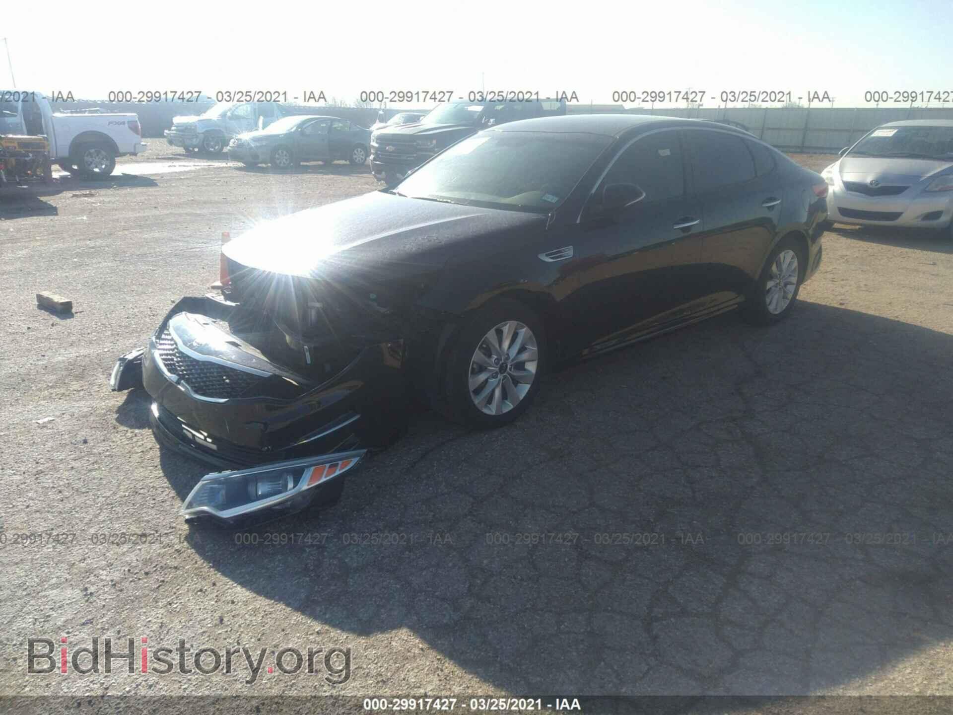 2016 KIA OPTIMA - VIN: 5XXGT4L35GG002953 - Фото 2