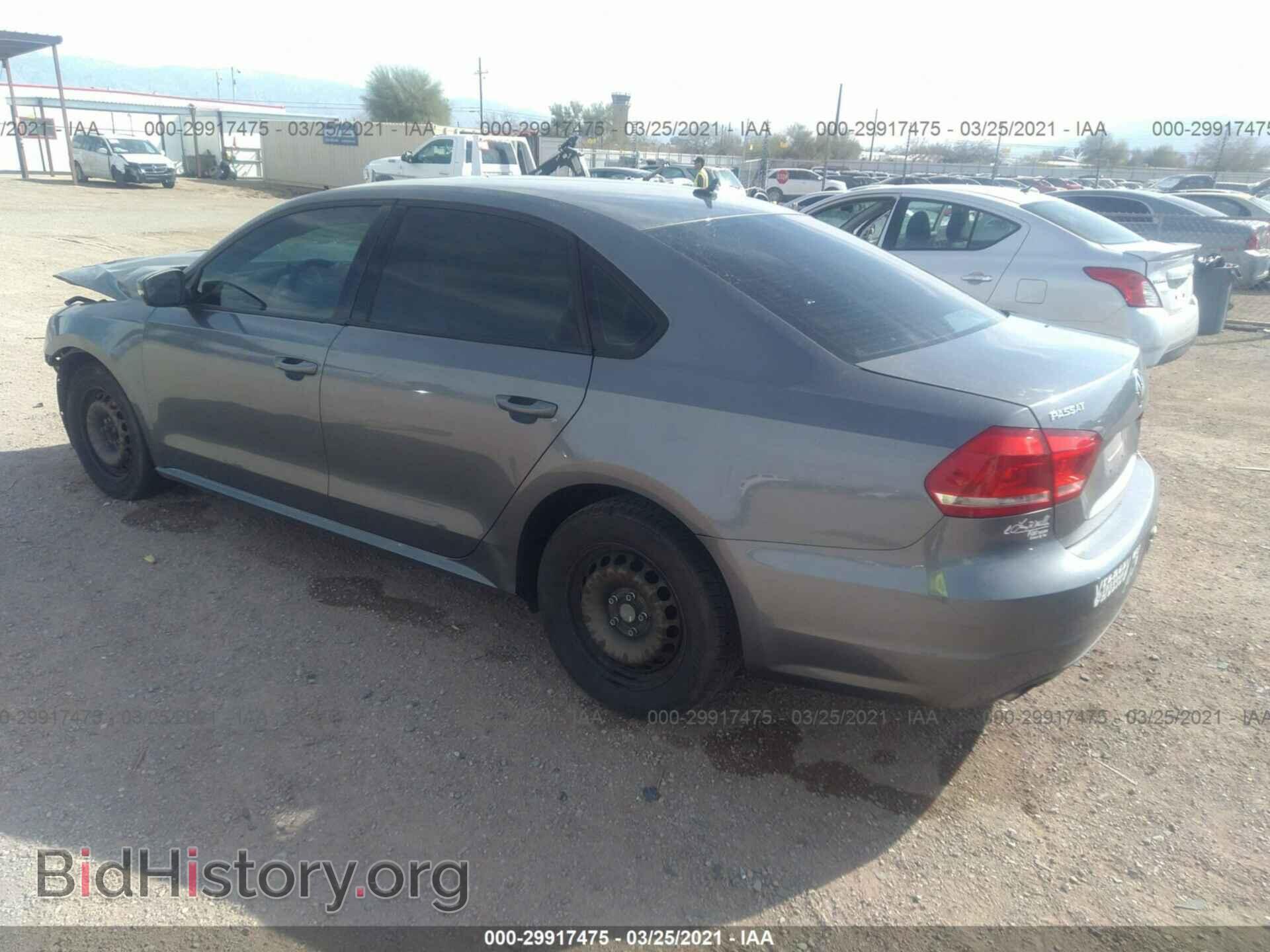 2014 VOLKSWAGEN PASSAT - VIN: 1VWAT7A36EC040048 - Фото 3