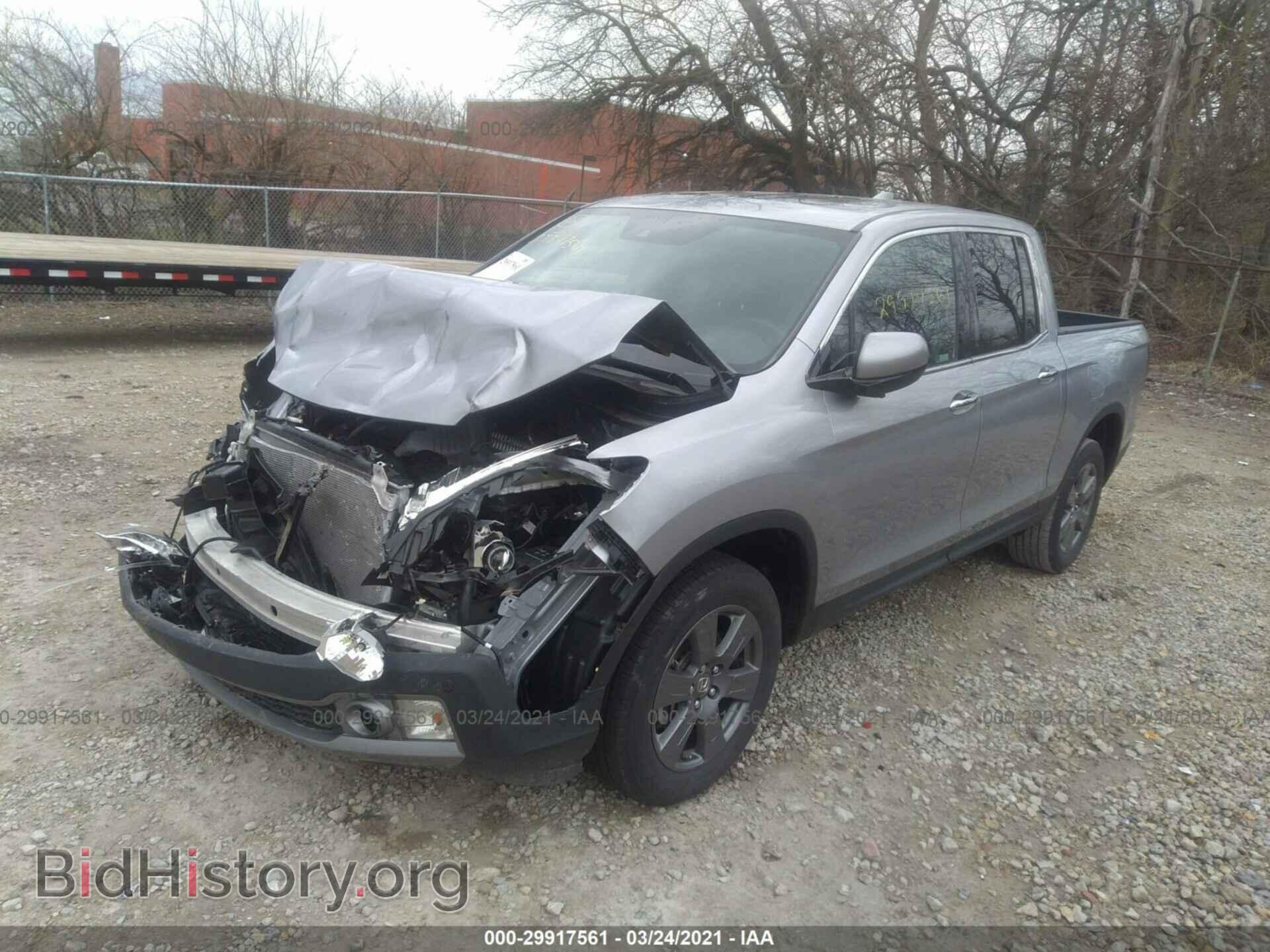 2020 HONDA RIDGELINE - VIN: 5FPYK3F72LB006754 - Фото 2