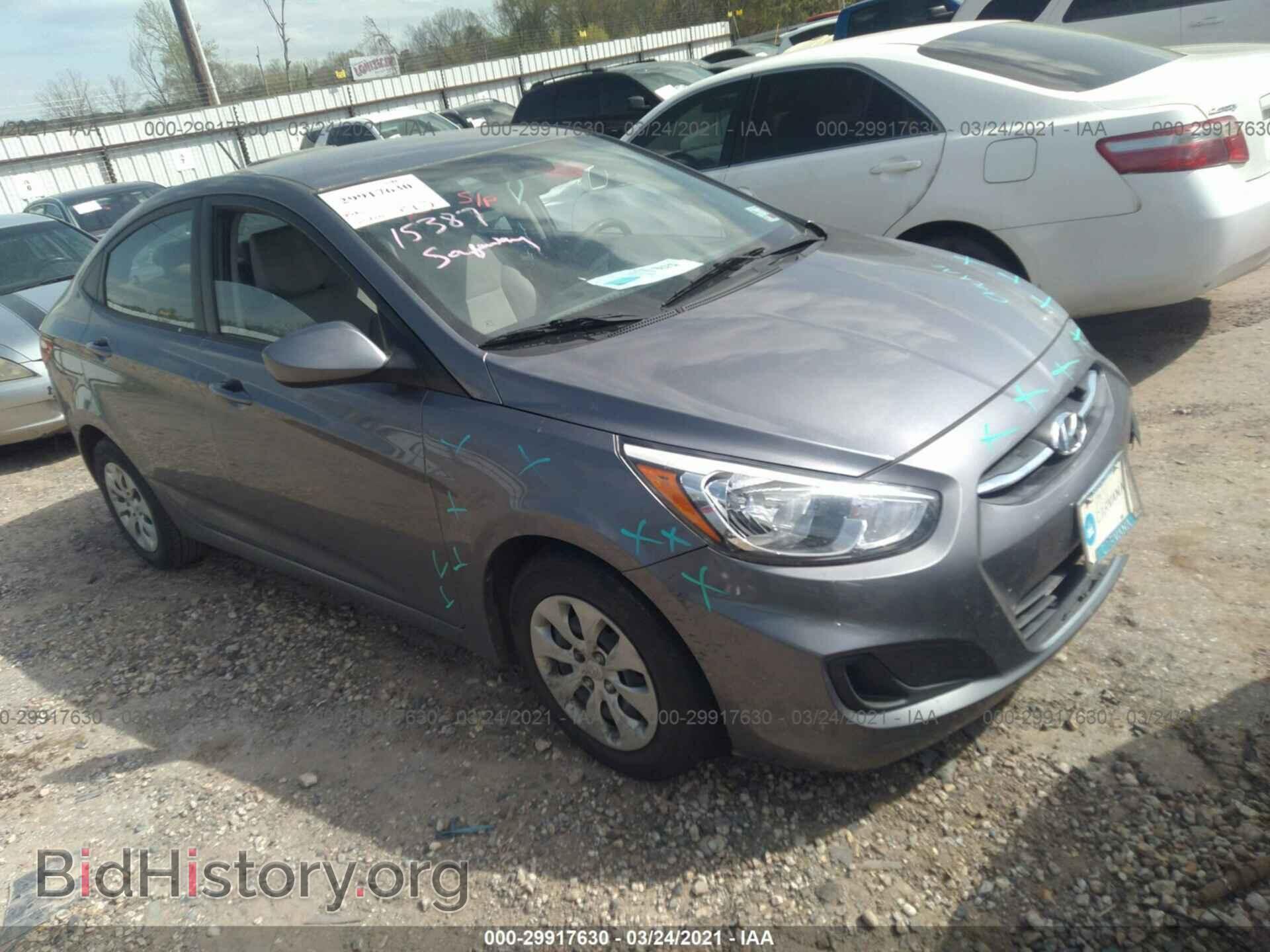 Фотография KMHCT4AE3GU107046 - HYUNDAI ACCENT 2016