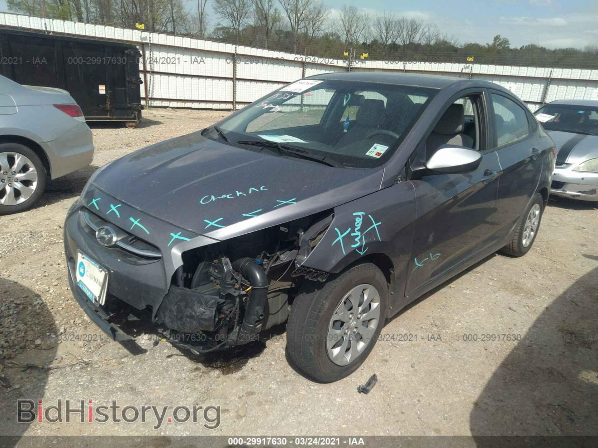 2016 HYUNDAI ACCENT - VIN: KMHCT4AE3GU107046 - Фото 6