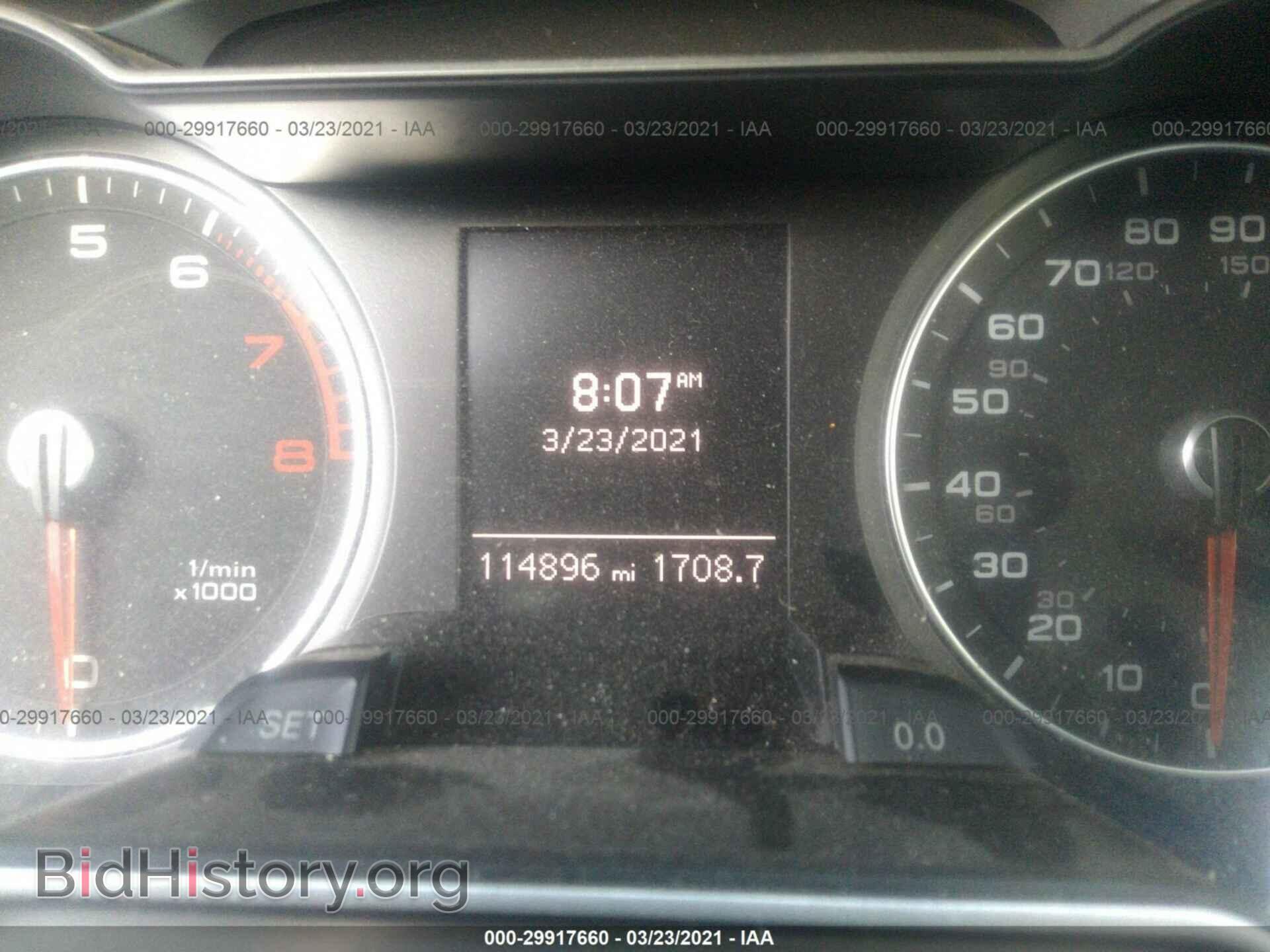 2014 AUDI A4 - VIN: WAUAFAFL3EN030109 - Фото 7