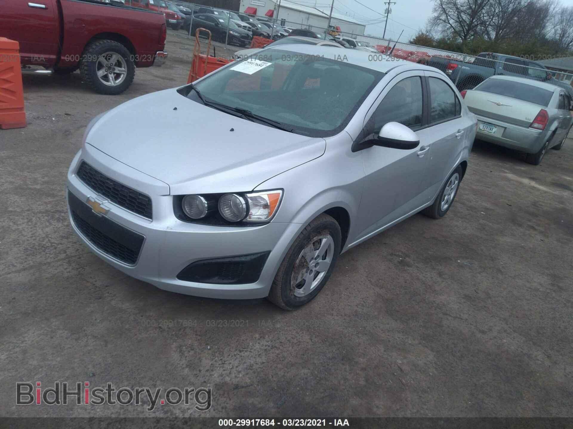 2014 CHEVROLET SONIC - VIN: 1G1JB5SH2E4237984 - Фото 2