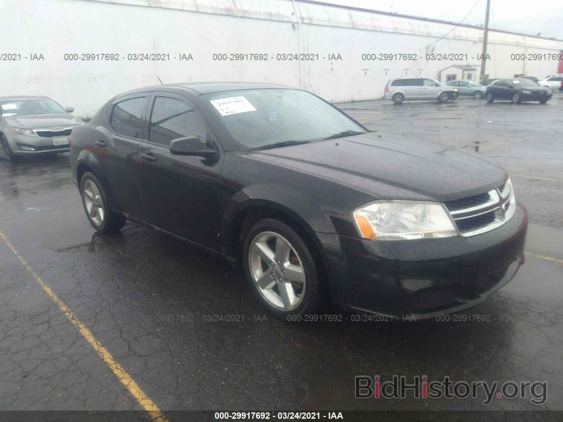 Фотография 1C3CDZAB0CN141166 - DODGE AVENGER 2012