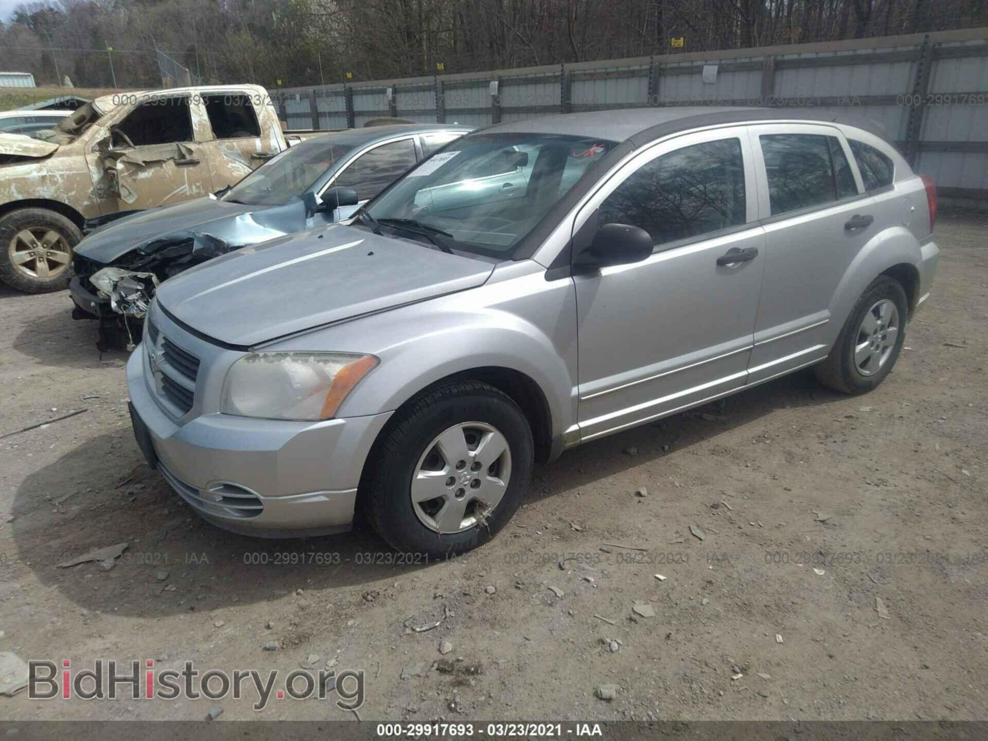 2007 DODGE CALIBER - VIN: 1B3HB28B07D523361 - Фото 2