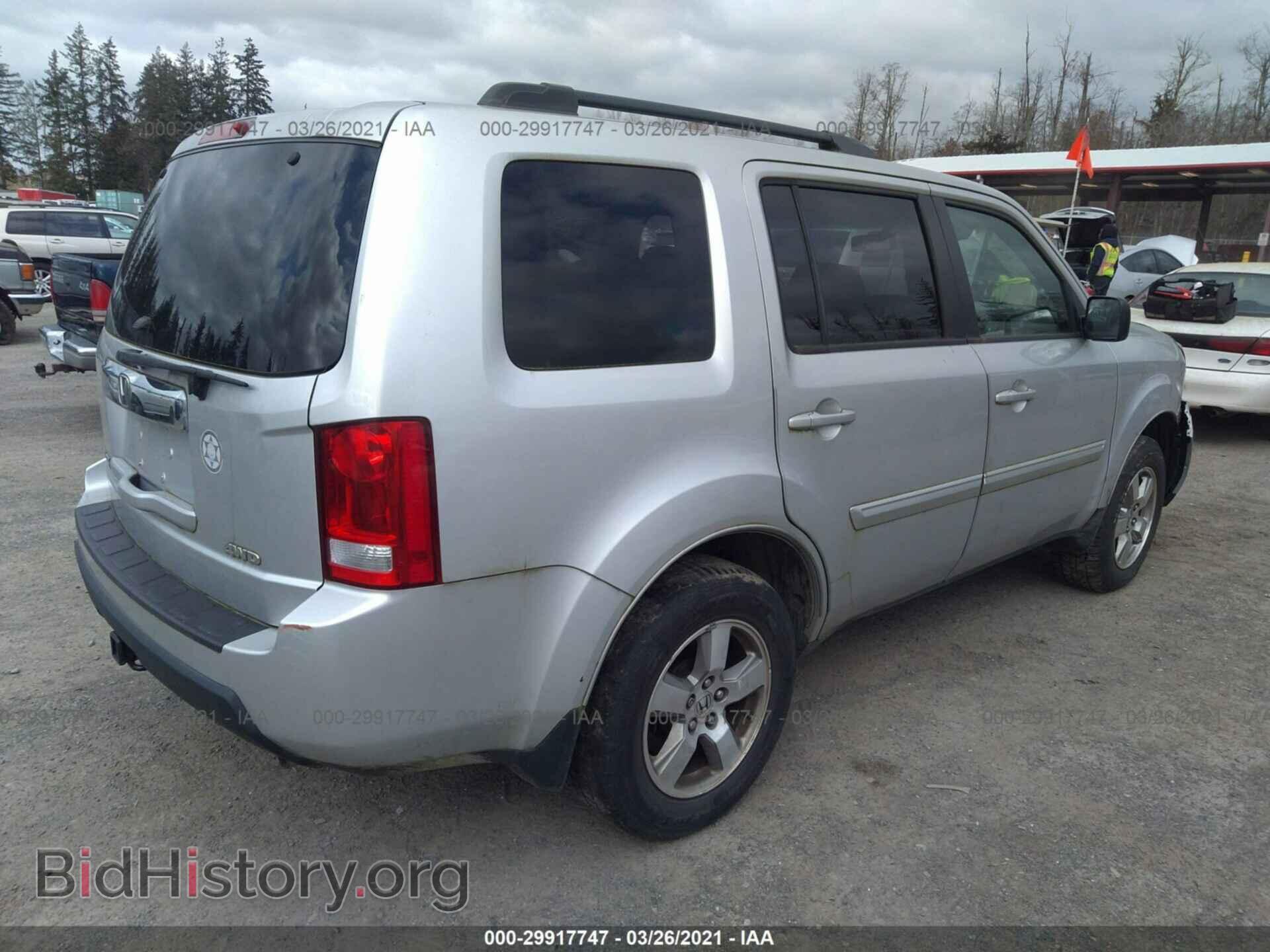 2009 HONDA PILOT - VIN: 5FNYF48519B050770 - Фото 4
