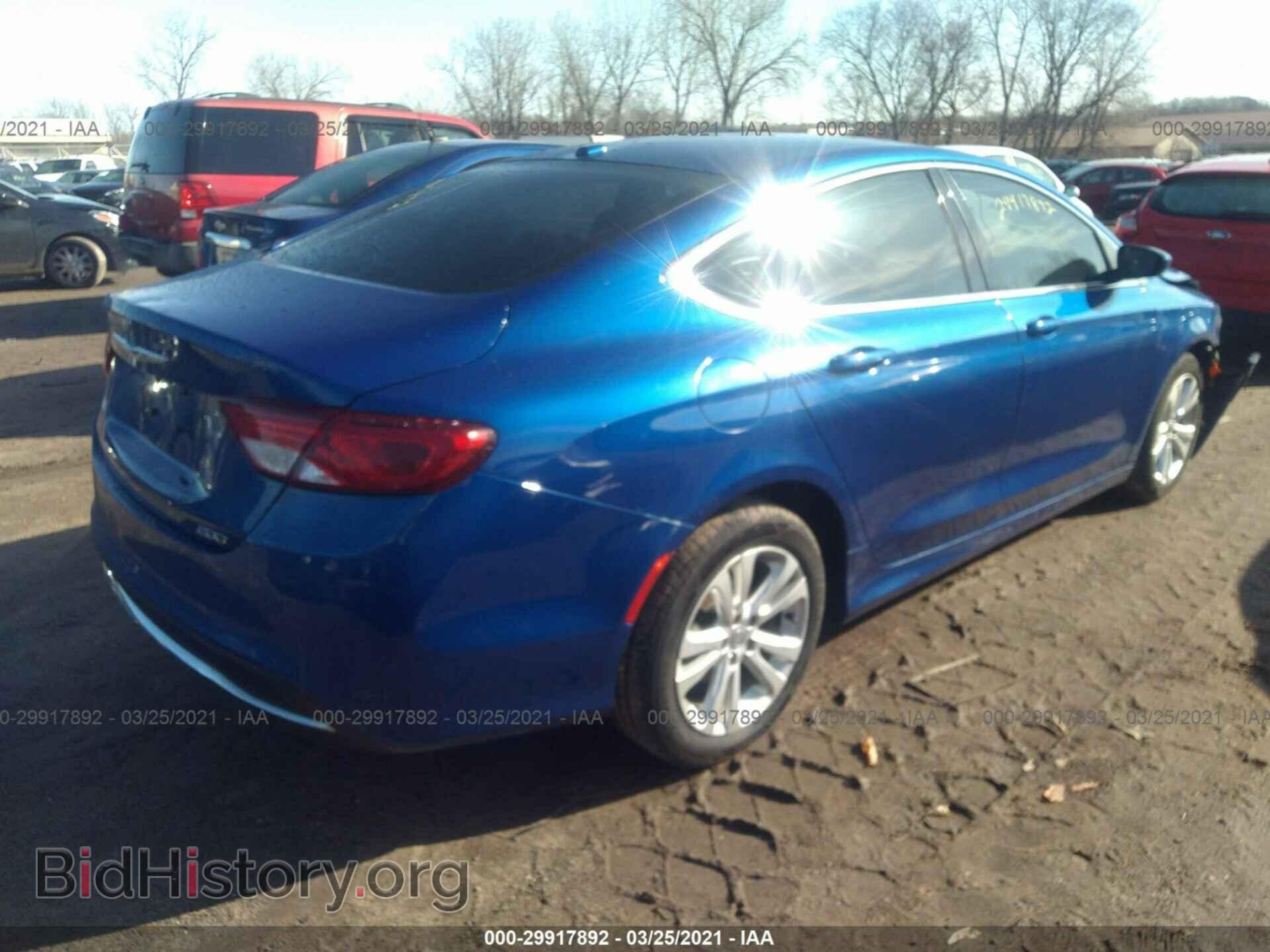 2015 CHRYSLER 200 - VIN: 1C3CCCABXFN563305 - Фото 4