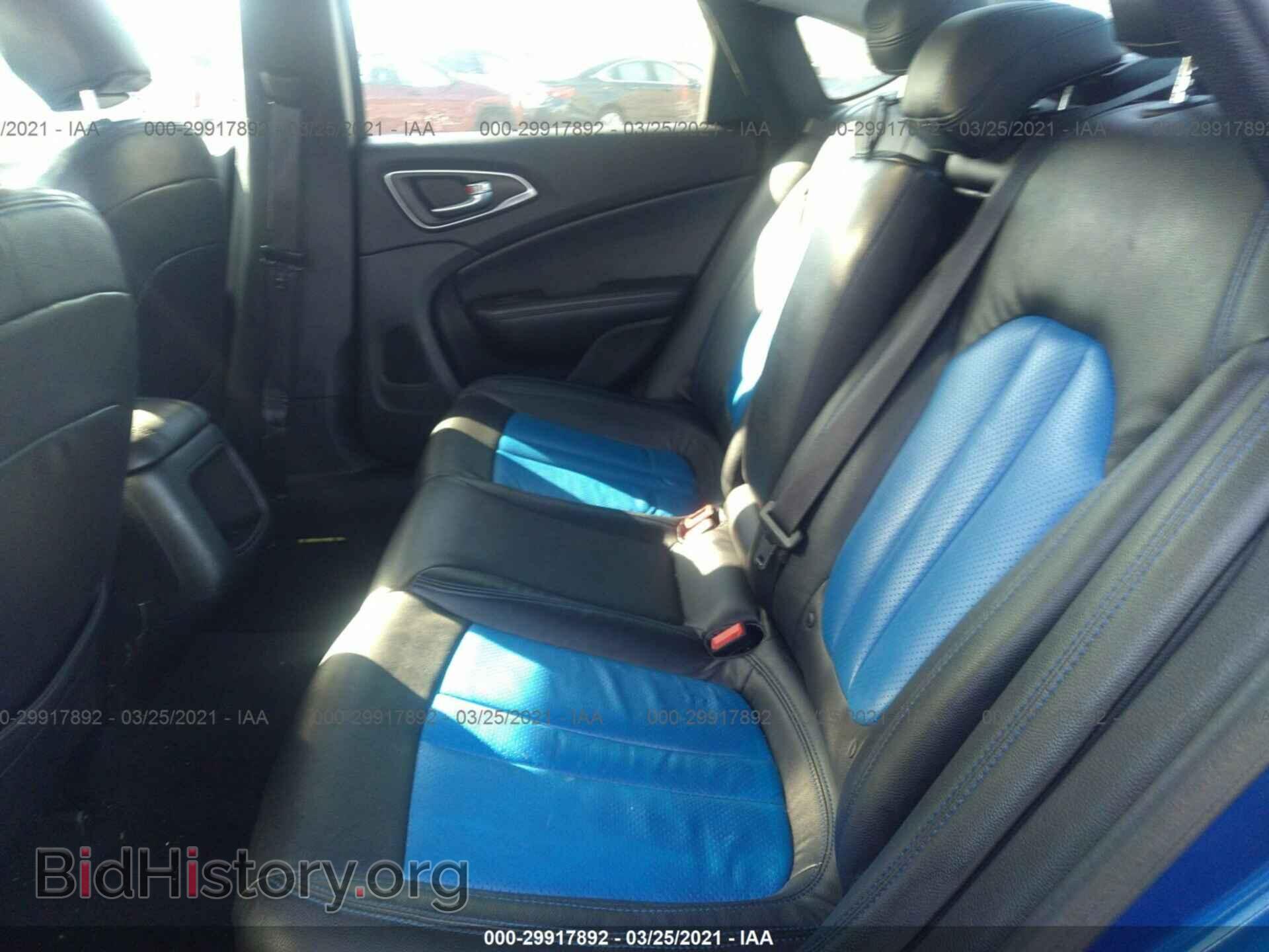 2015 CHRYSLER 200 - VIN: 1C3CCCABXFN563305 - Фото 8
