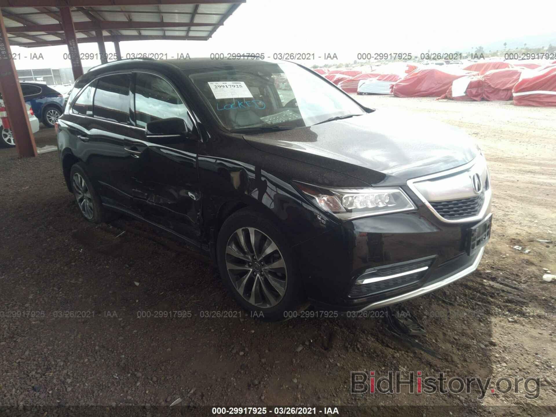 Photo 5FRYD4H47GB015465 - ACURA MDX 2016