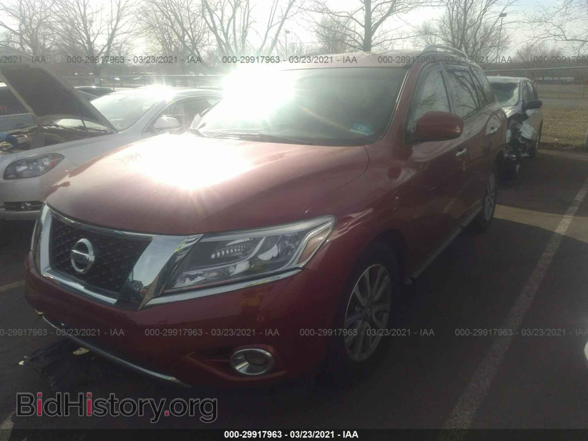 2015 NISSAN PATHFINDER - VIN: 5N1AR2MM6FC657259 - Фото 2