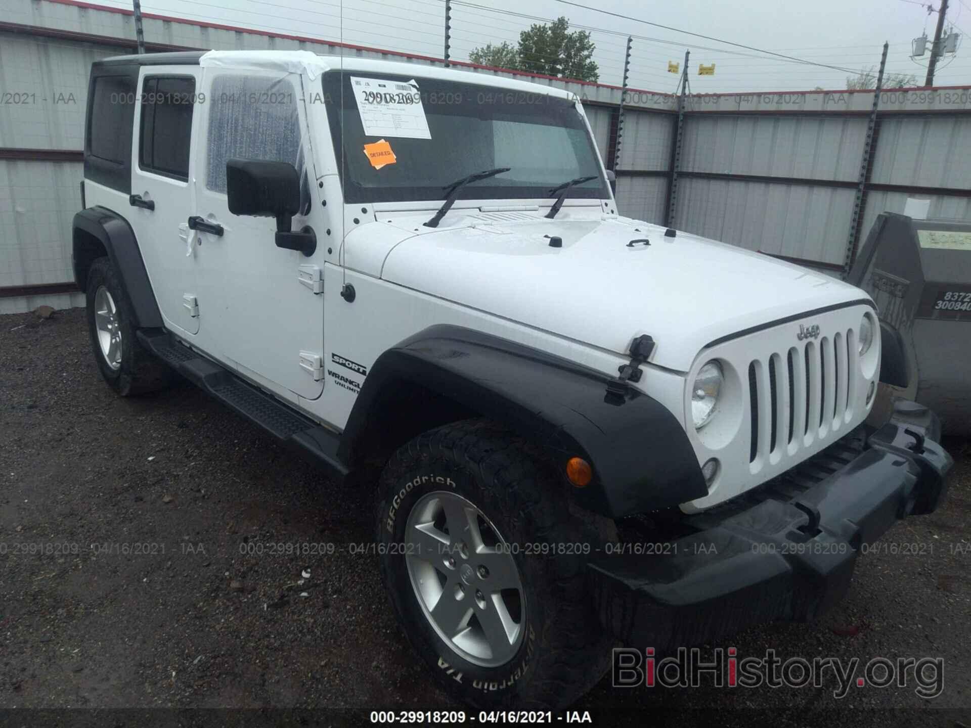 Photo 1C4BJWKG8GL271450 - JEEP WRANGLER UNLIMITED 2016