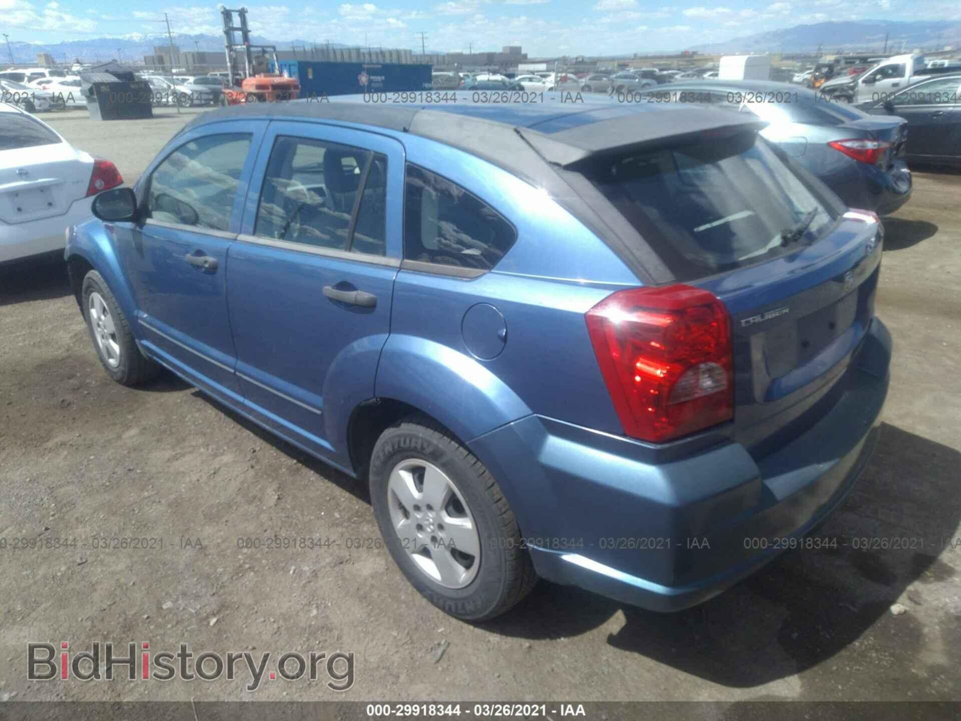 2007 DODGE CALIBER - VIN: 1B3HB28B27D269281 - Photo 3