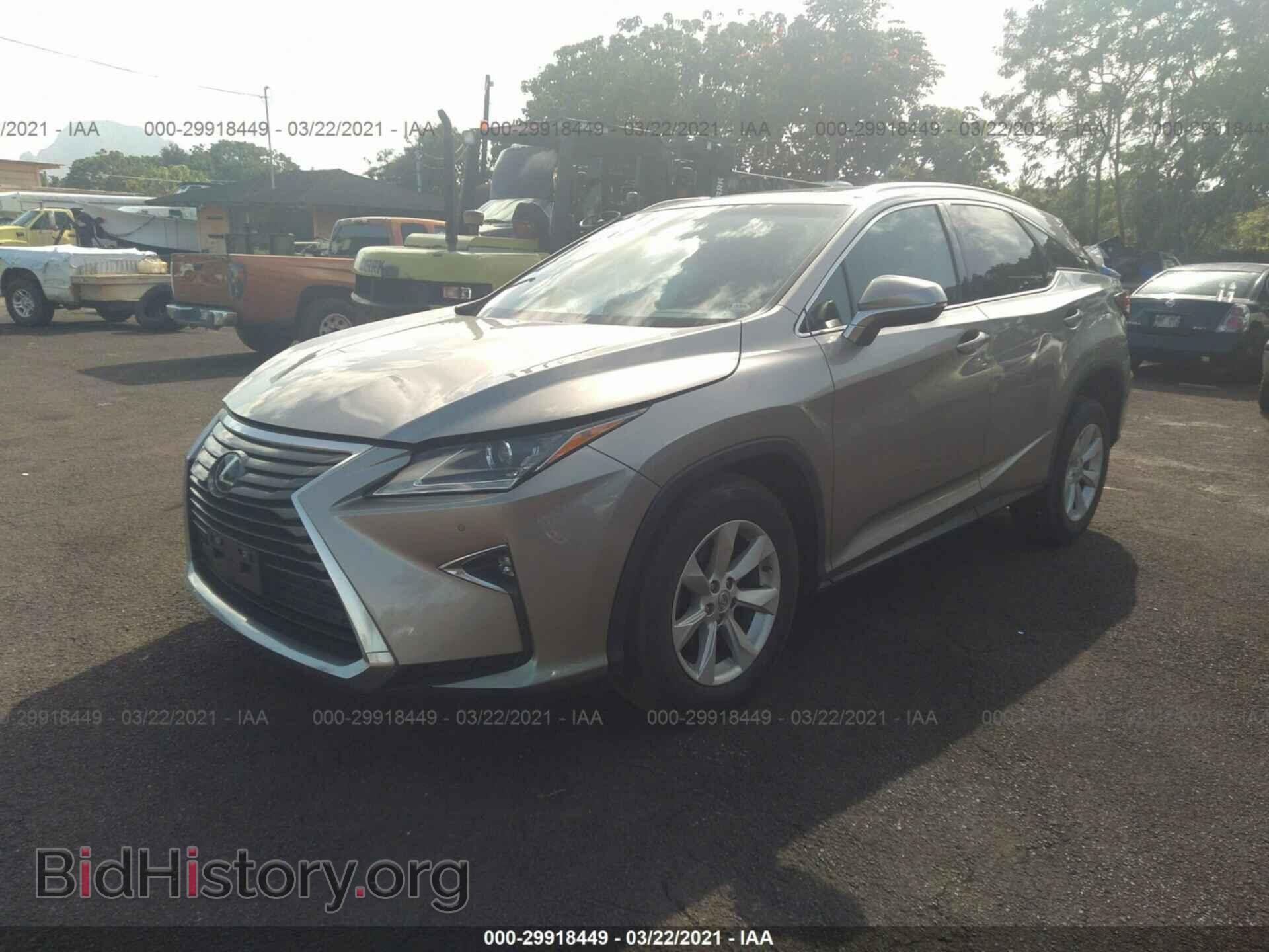2017 LEXUS RX - VIN: 2T2ZZMCA7HC053493 - Фото 2