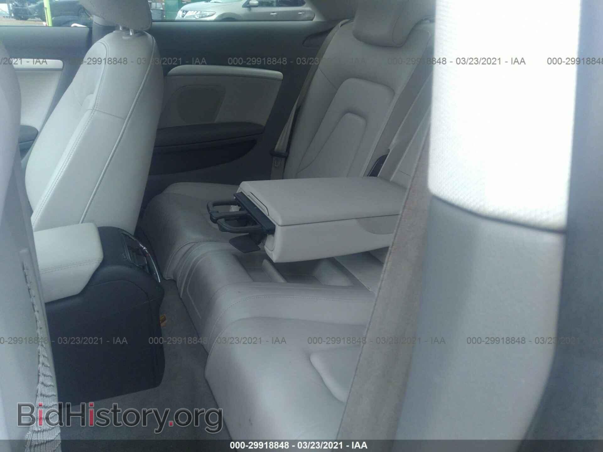 2012 AUDI A5 - VIN: WAULFAFR4CA012641 - Фото 8