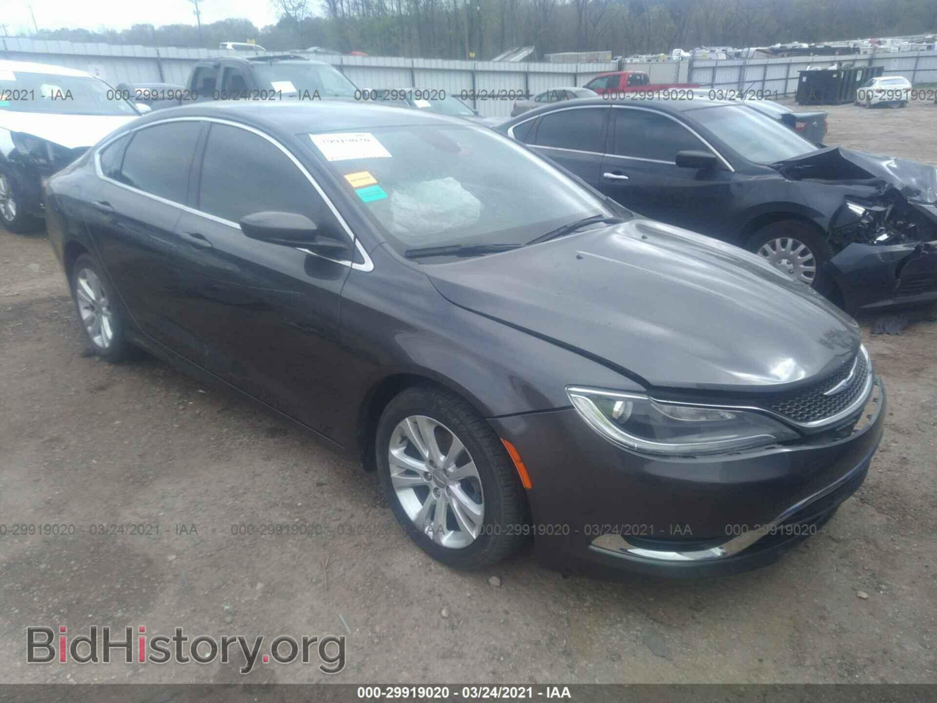 Фотография 1C3CCCAB8GN108728 - CHRYSLER 200 2016