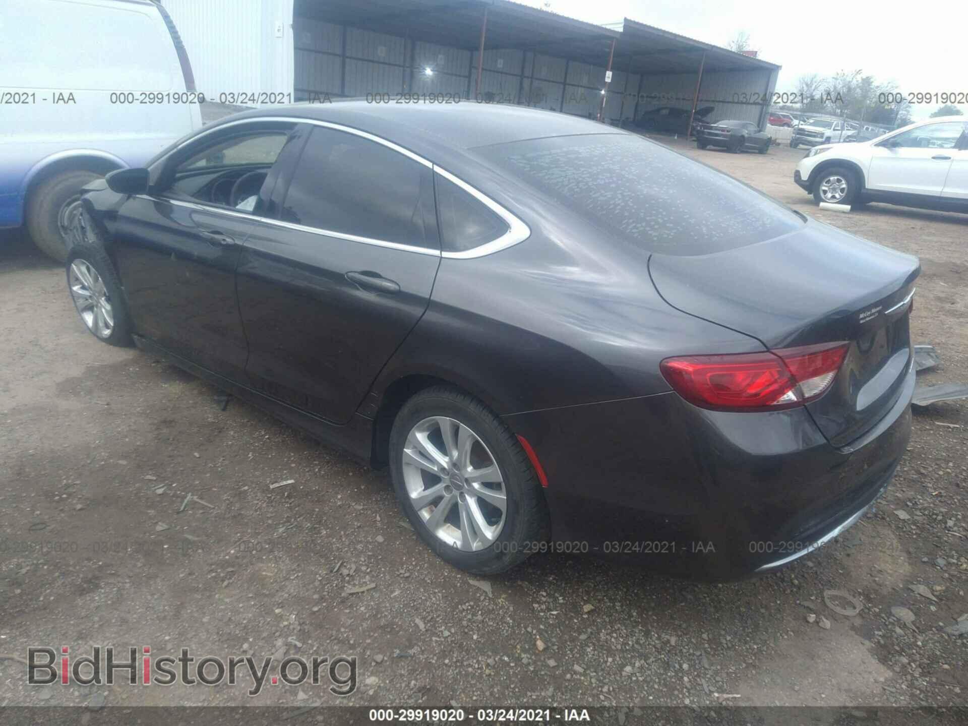 2016 CHRYSLER 200 - VIN: 1C3CCCAB8GN108728 - Фото 3