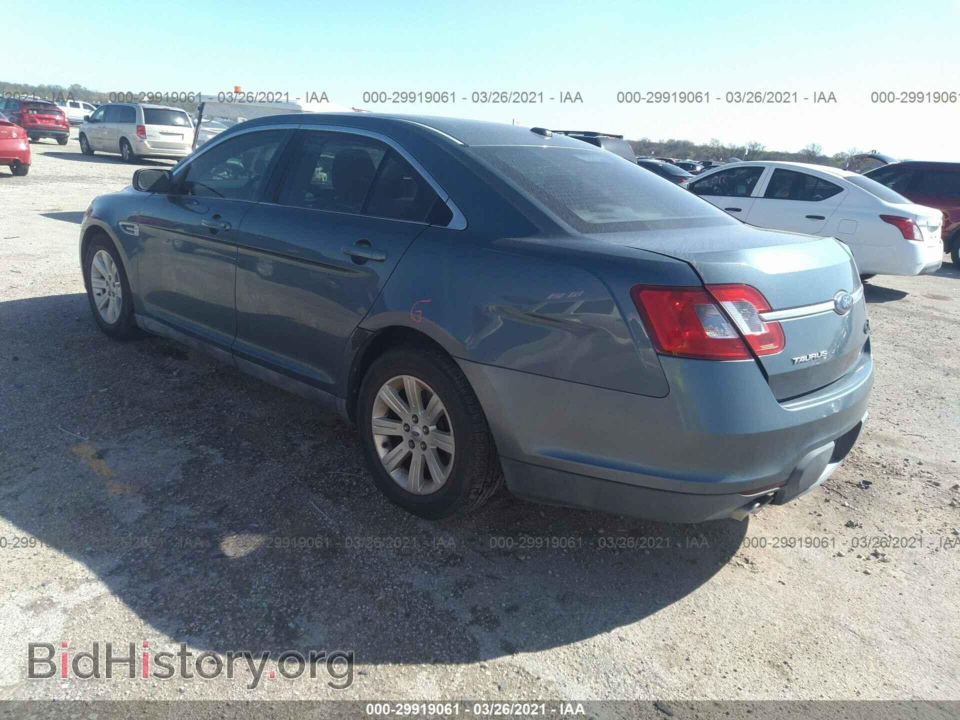 2010 FORD TAURUS - VIN: 1FAHP2DW9AG162670 - Фото 3