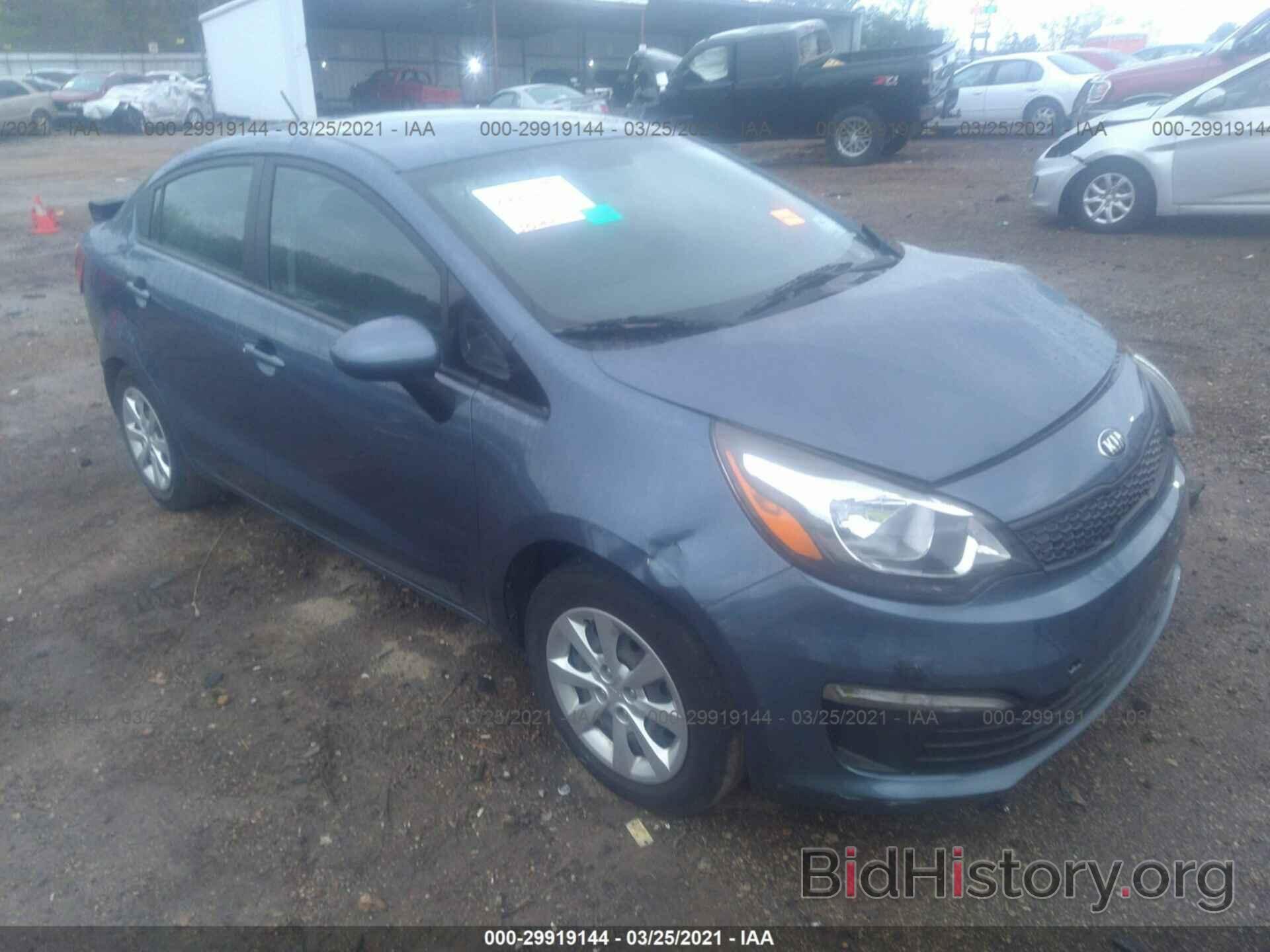 Photo KNADM4A37G6686161 - KIA RIO 2016