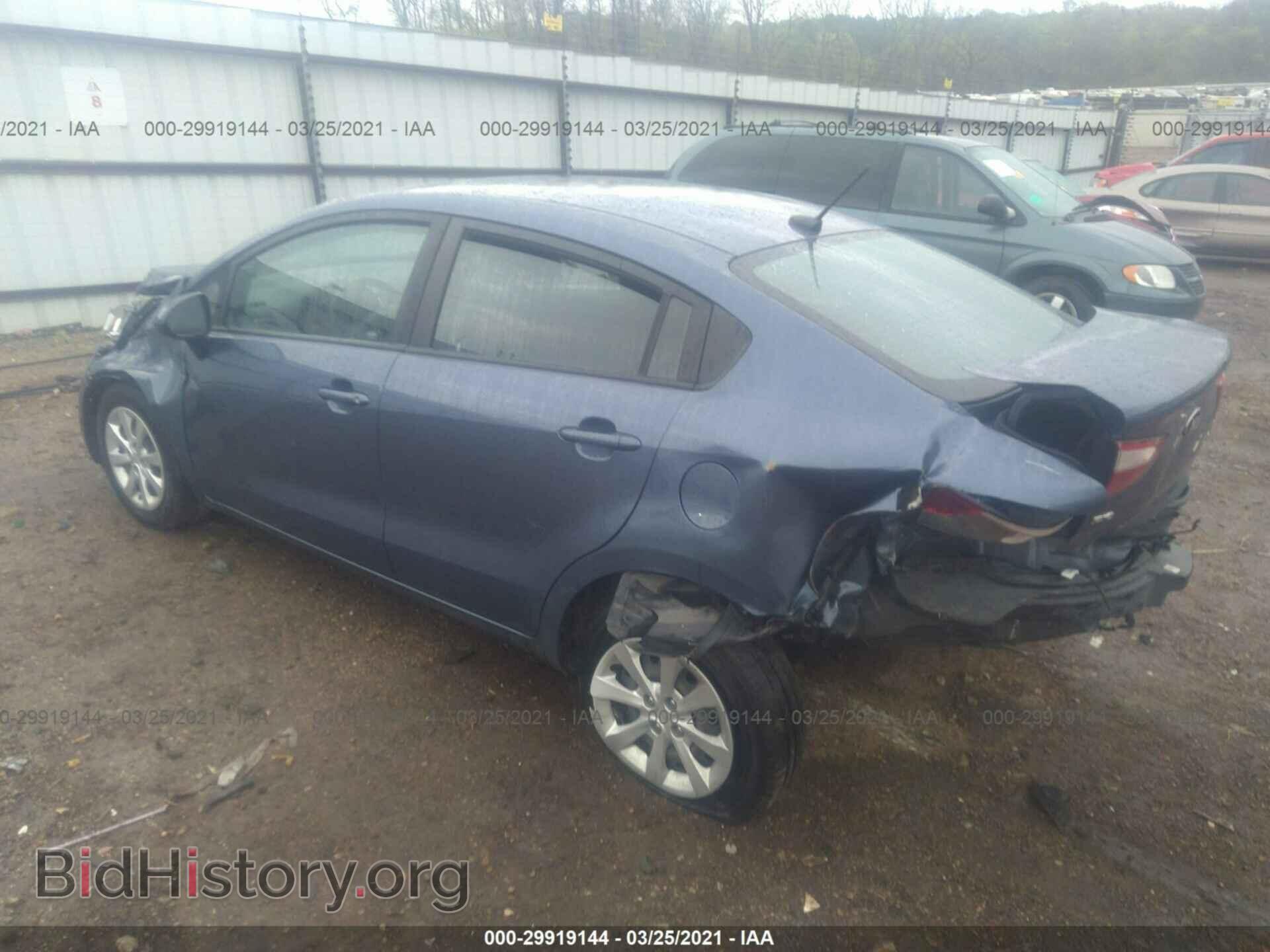 2016 KIA RIO - VIN: KNADM4A37G6686161 - Фото 3