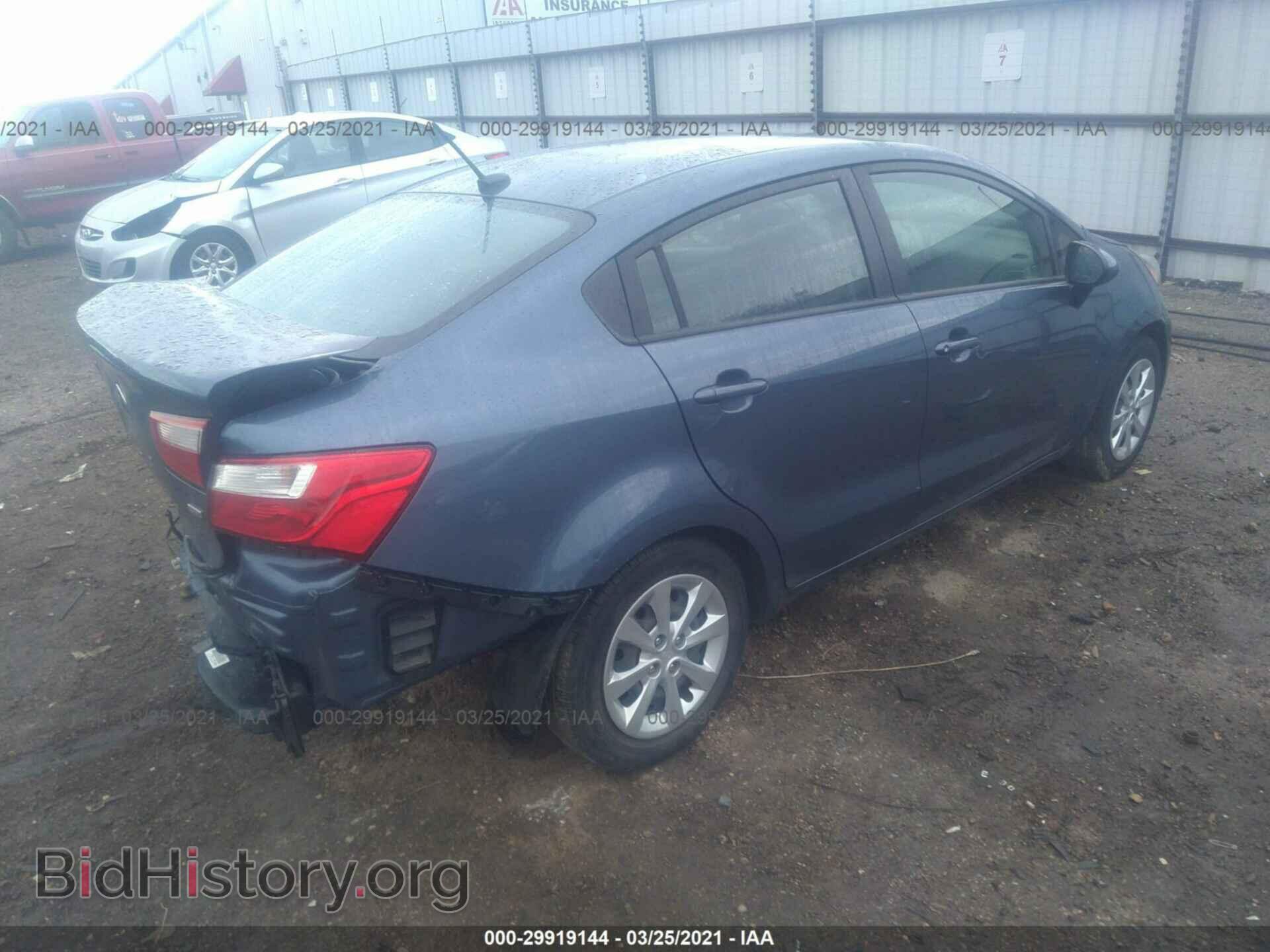 2016 KIA RIO - VIN: KNADM4A37G6686161 - Фото 4