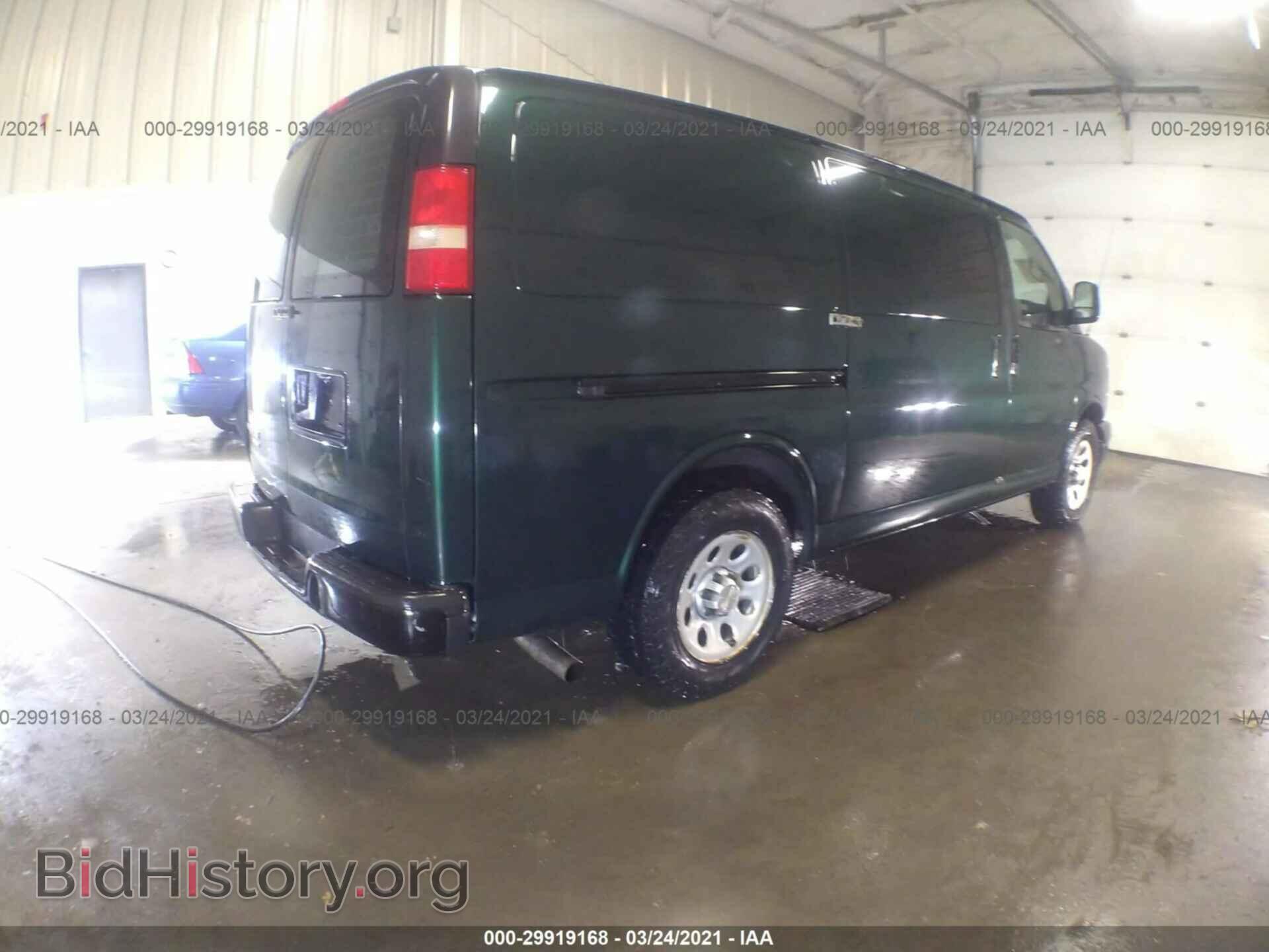 2013 CHEVROLET EXPRESS CARGO VAN - VIN: 1GCSHAF40D1156668 - Фото 4