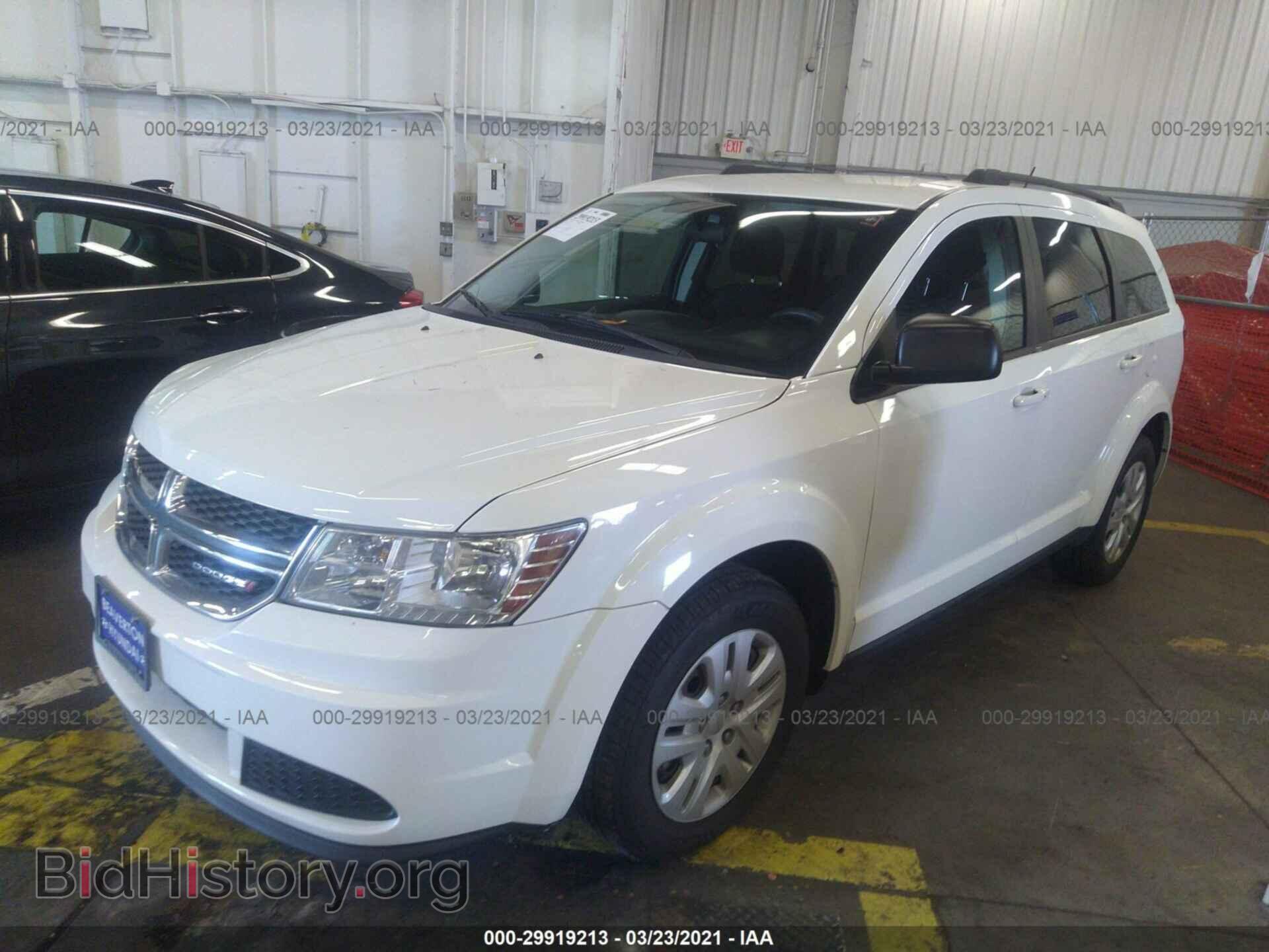 2016 DODGE JOURNEY - VIN: 3C4PDCAB9GT104939 - Фото 2