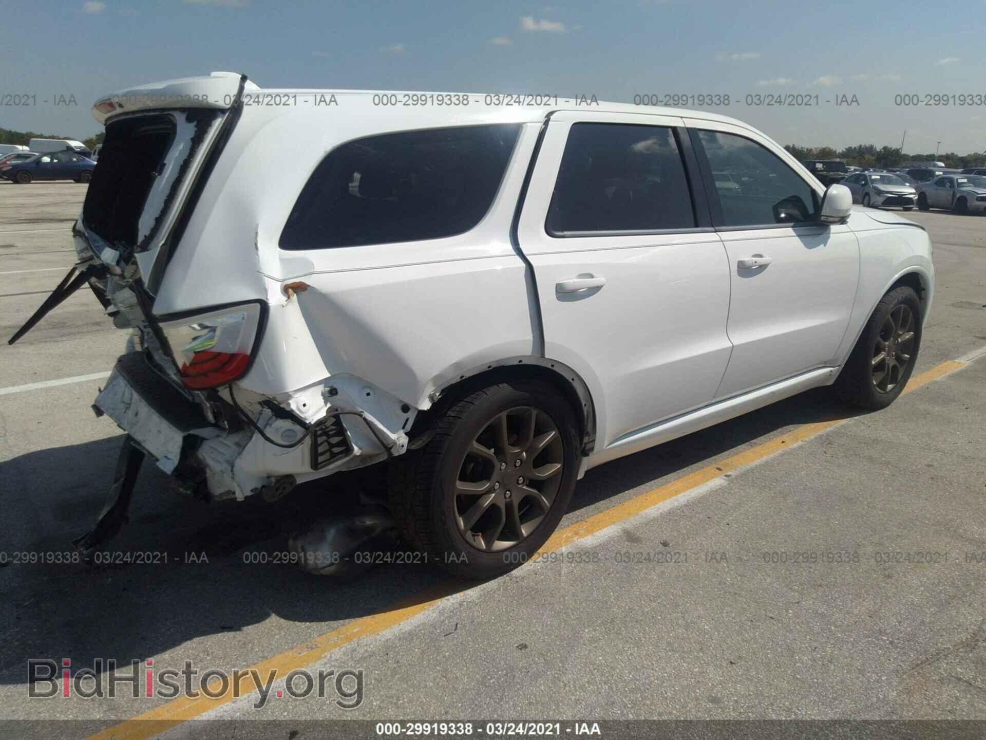 2016 DODGE DURANGO - VIN: 1C4RDHDG5GC410514 - Photo 4