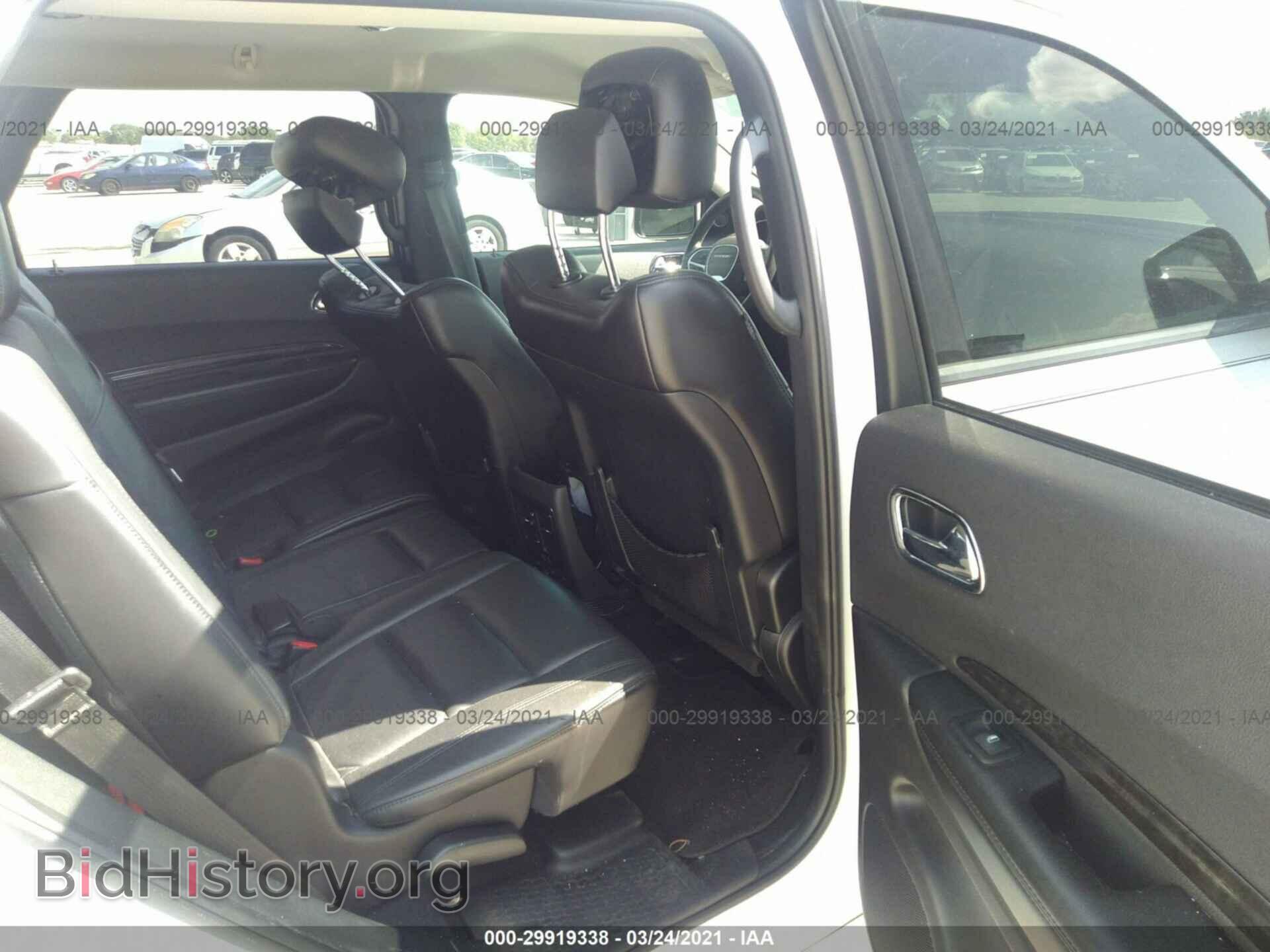 2016 DODGE DURANGO - VIN: 1C4RDHDG5GC410514 - Photo 8