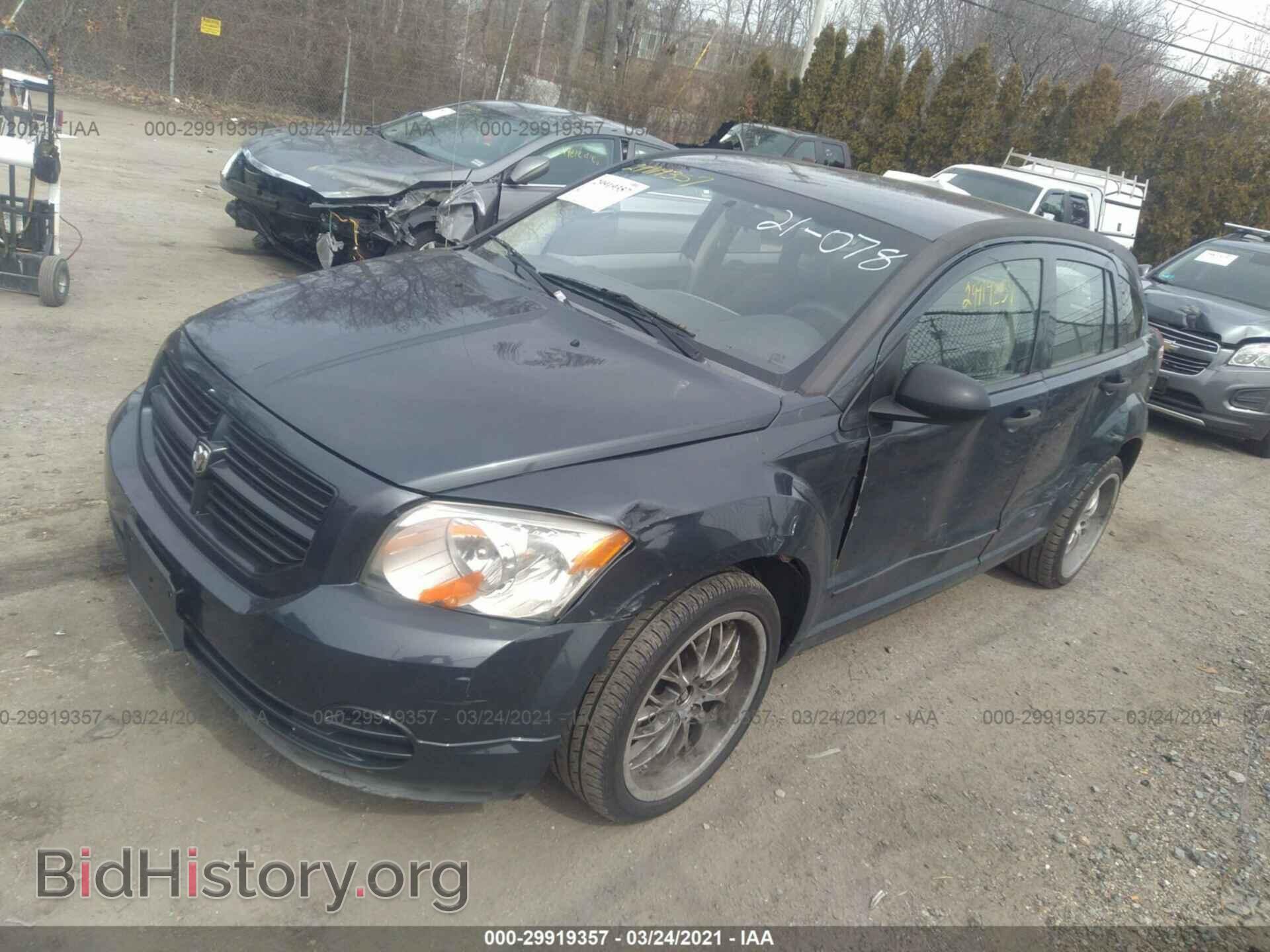 2007 DODGE CALIBER - VIN: 1B3HB28B07D280800 - Фото 2