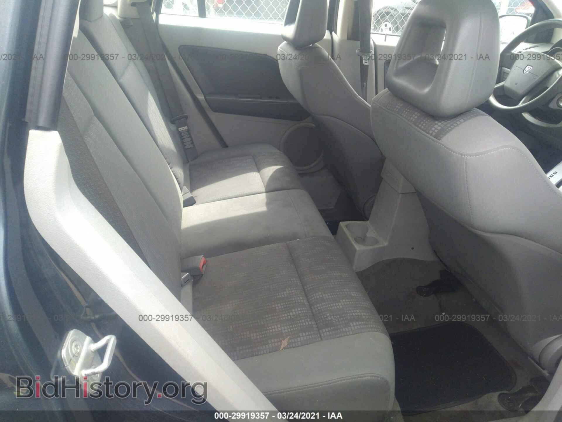 2007 DODGE CALIBER - VIN: 1B3HB28B07D280800 - Фото 8