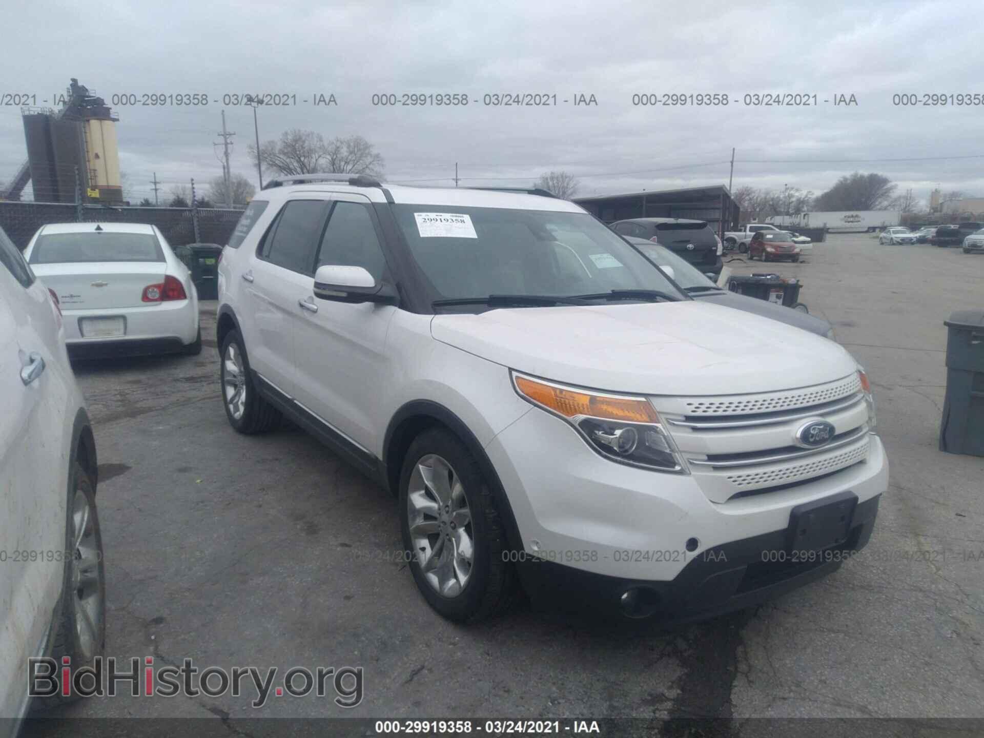 Photo 1FM5K7F87DGB08887 - FORD EXPLORER 2013