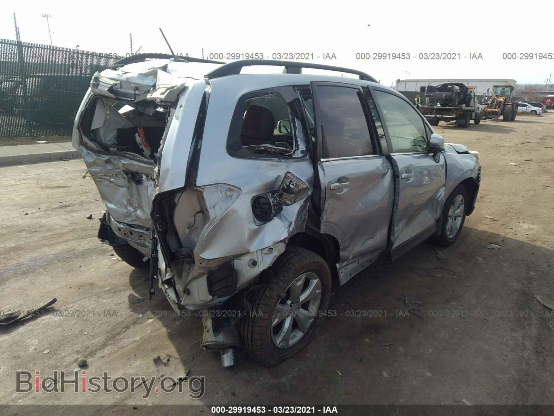 2014 SUBARU FORESTER - VIN: JF2SJAMC6EH494682 - Фото 4
