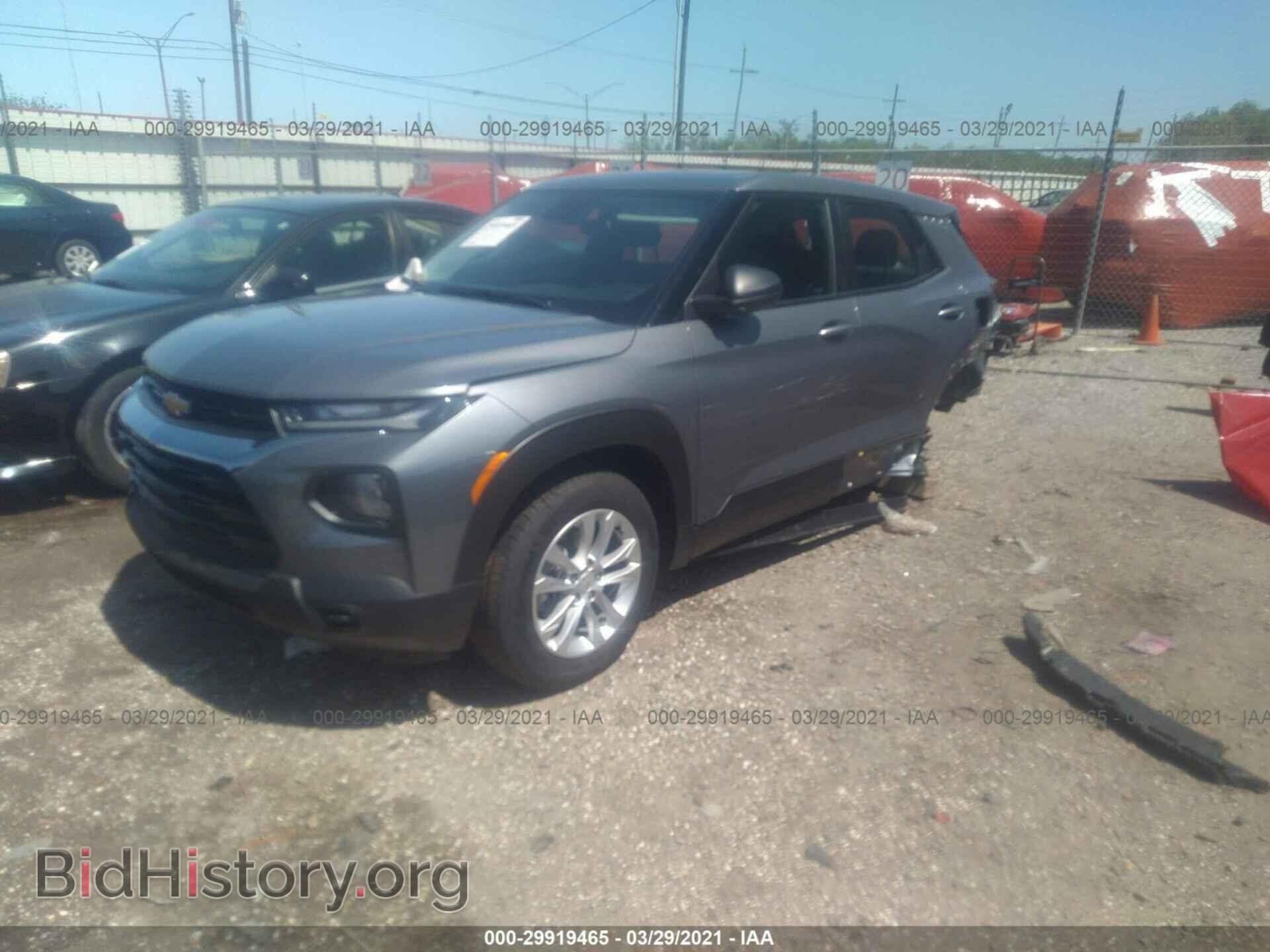 2021 CHEVROLET TRAILBLAZER - VIN: KL79MMS27MB123383 - Фото 2